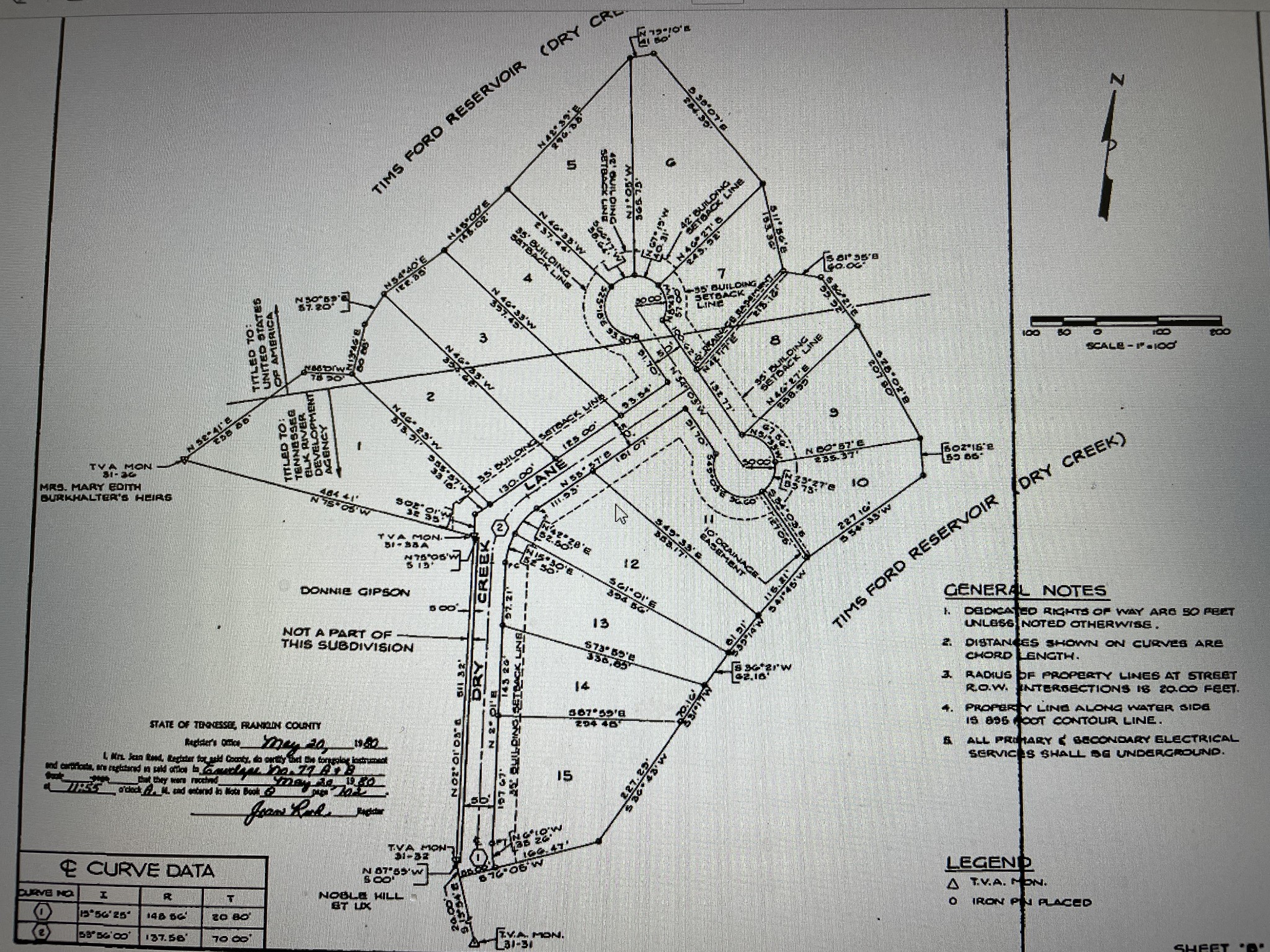 0 Dry Creek Lane Winchester TN 37398
