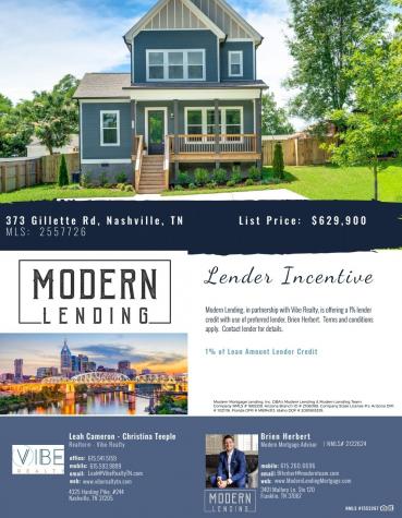 373 Gillette Road Nashville TN 37211