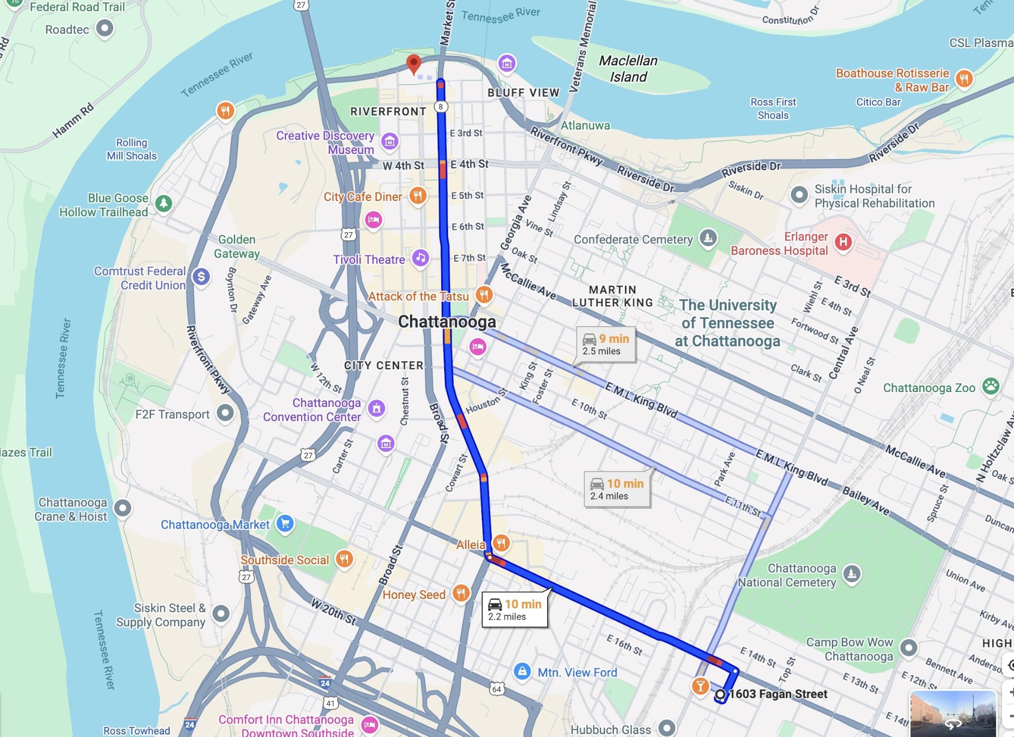 1603 Fagan Street Chattanooga TN 37408