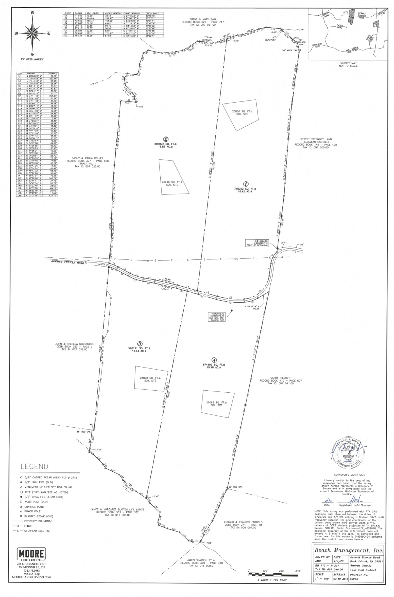 1130 Kermet Turner Road Rock Island TN 38581