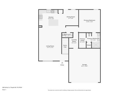 208 Karley Lane Chapel Hill TN 37034