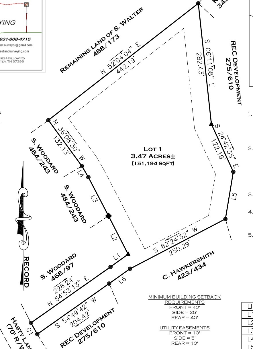 0 Hasty Lane Estill Springs TN 37330