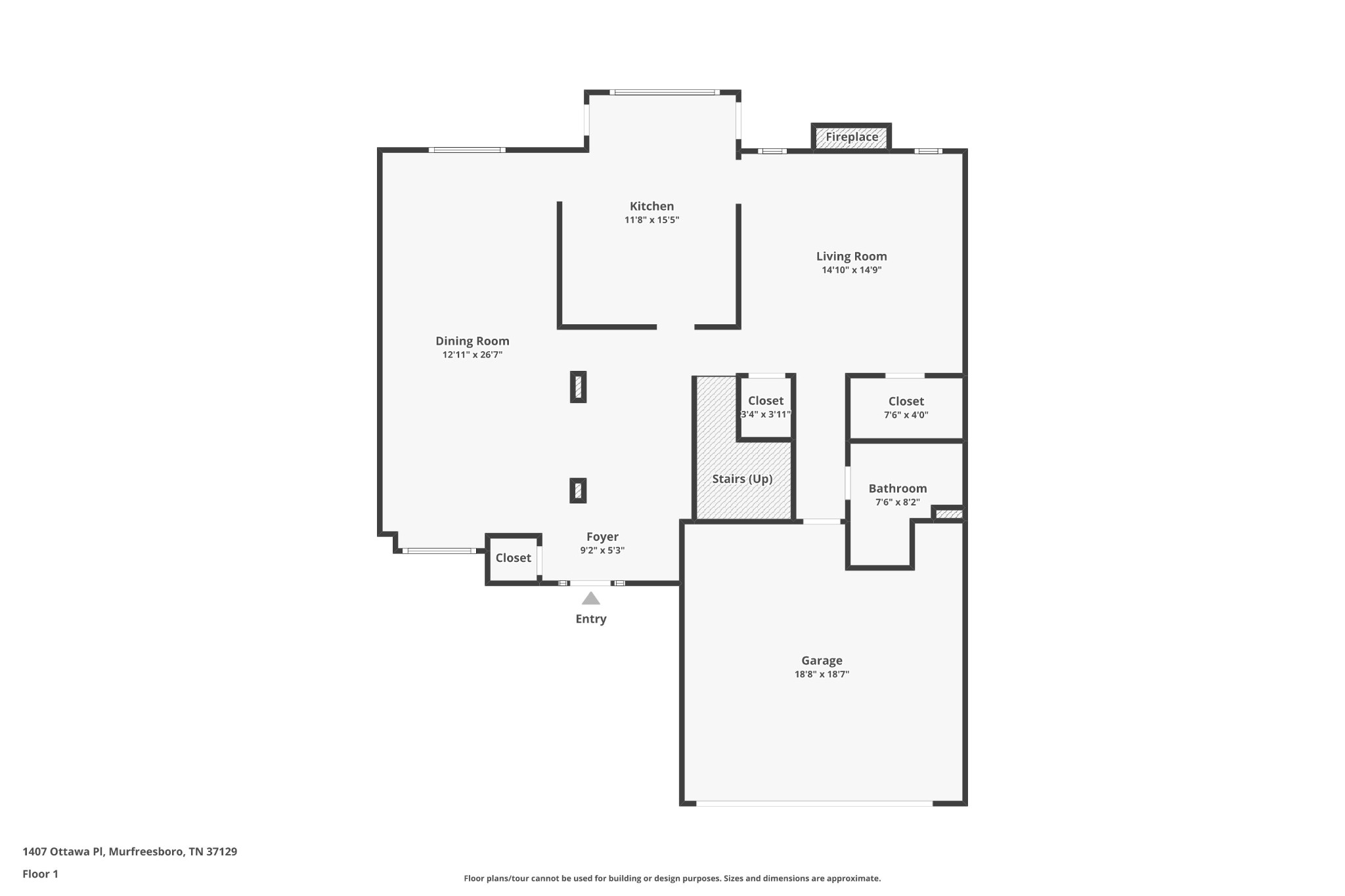 1407 Ottawa Place Murfreesboro TN 37129