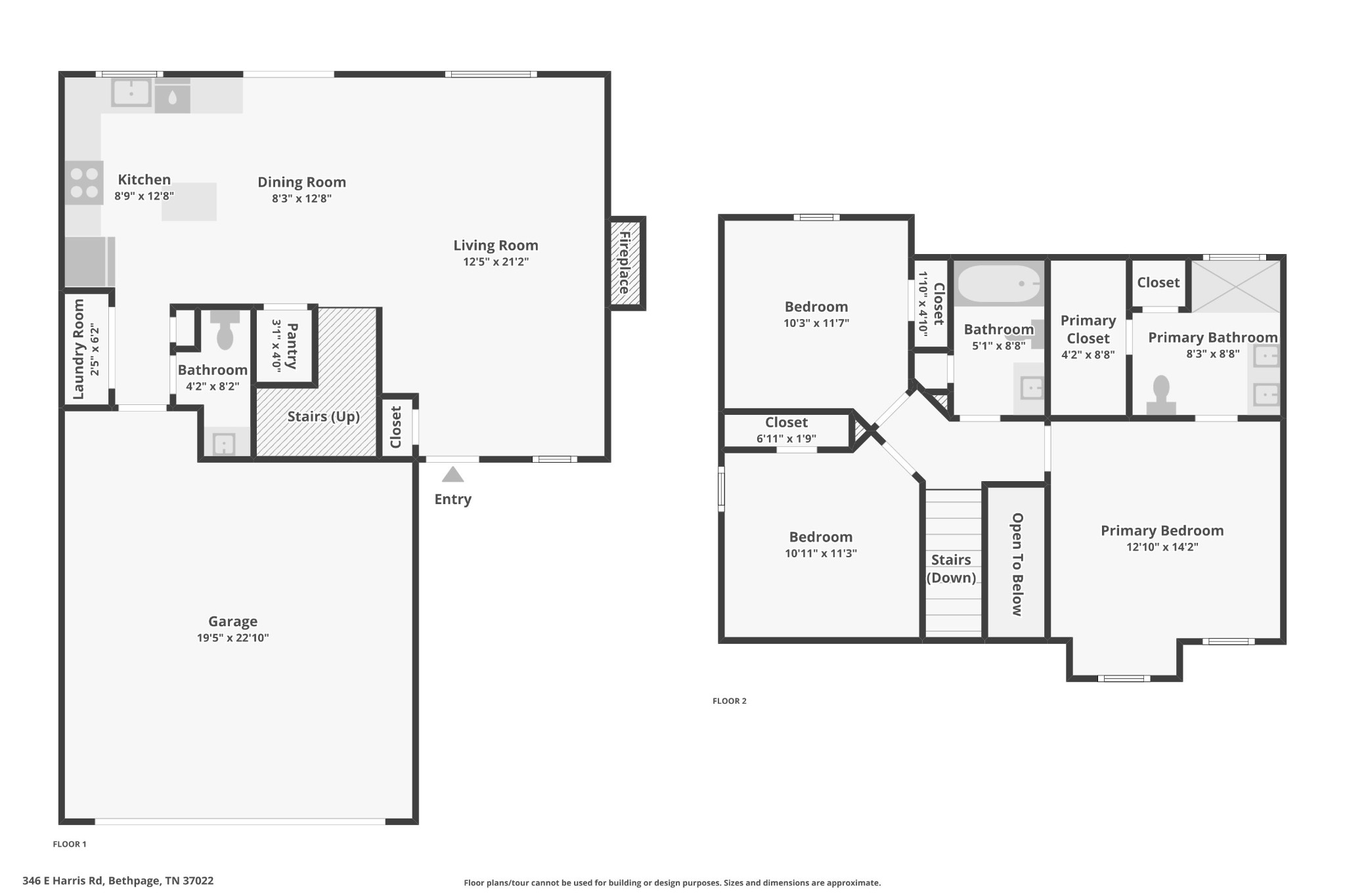 346 E Harris Road Bethpage TN 37022