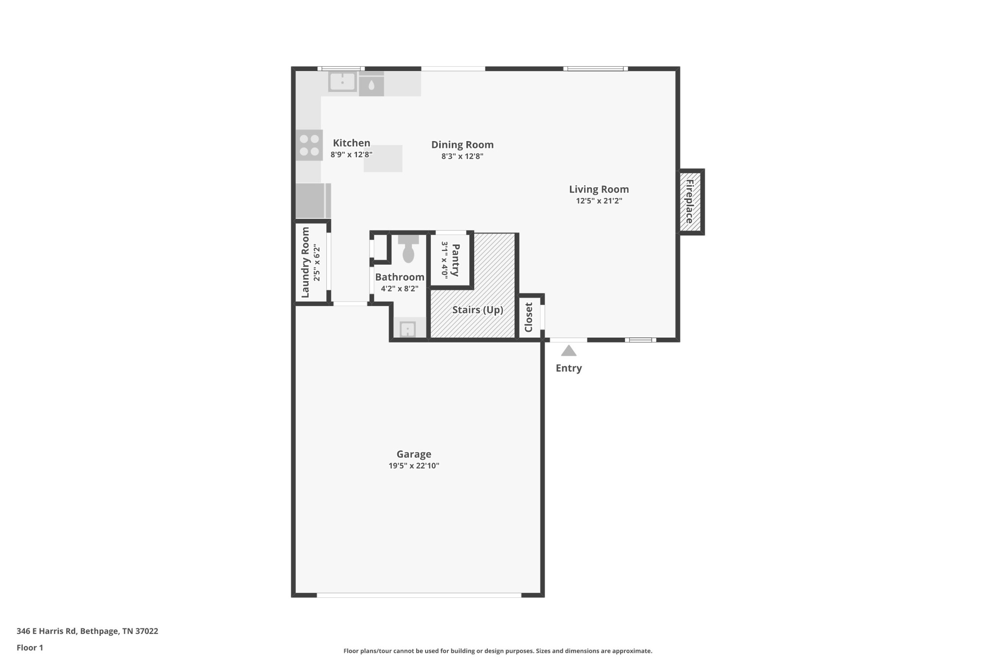 346 E Harris Road Bethpage TN 37022