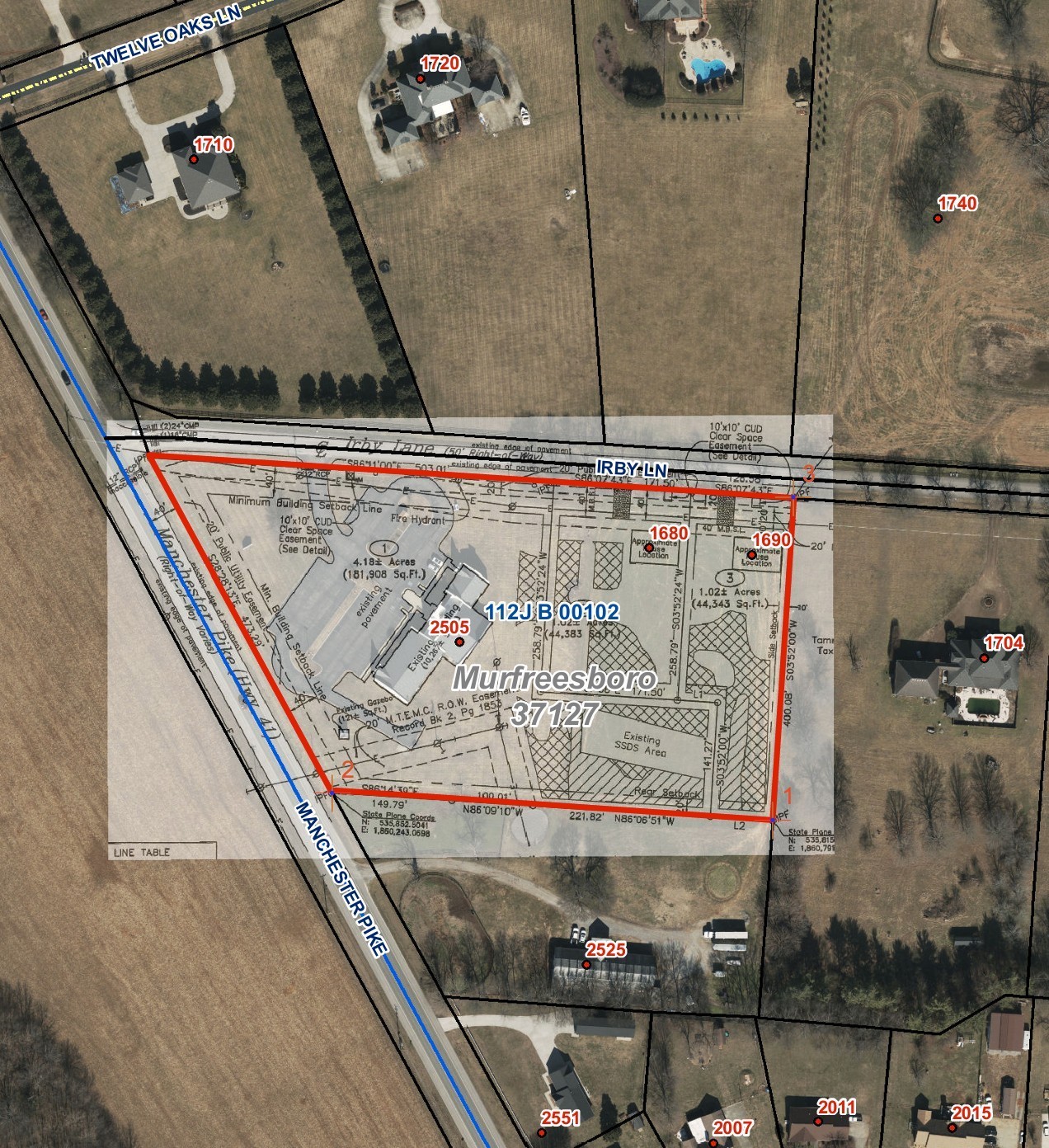 1690 Irby Lane Murfreesboro TN 37127