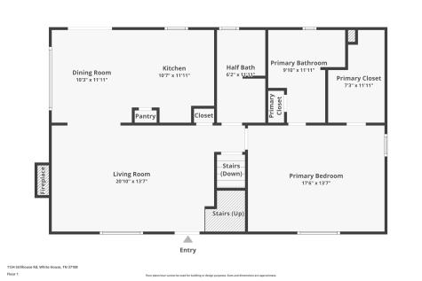 1134 Stillhouse Road White House TN 37188