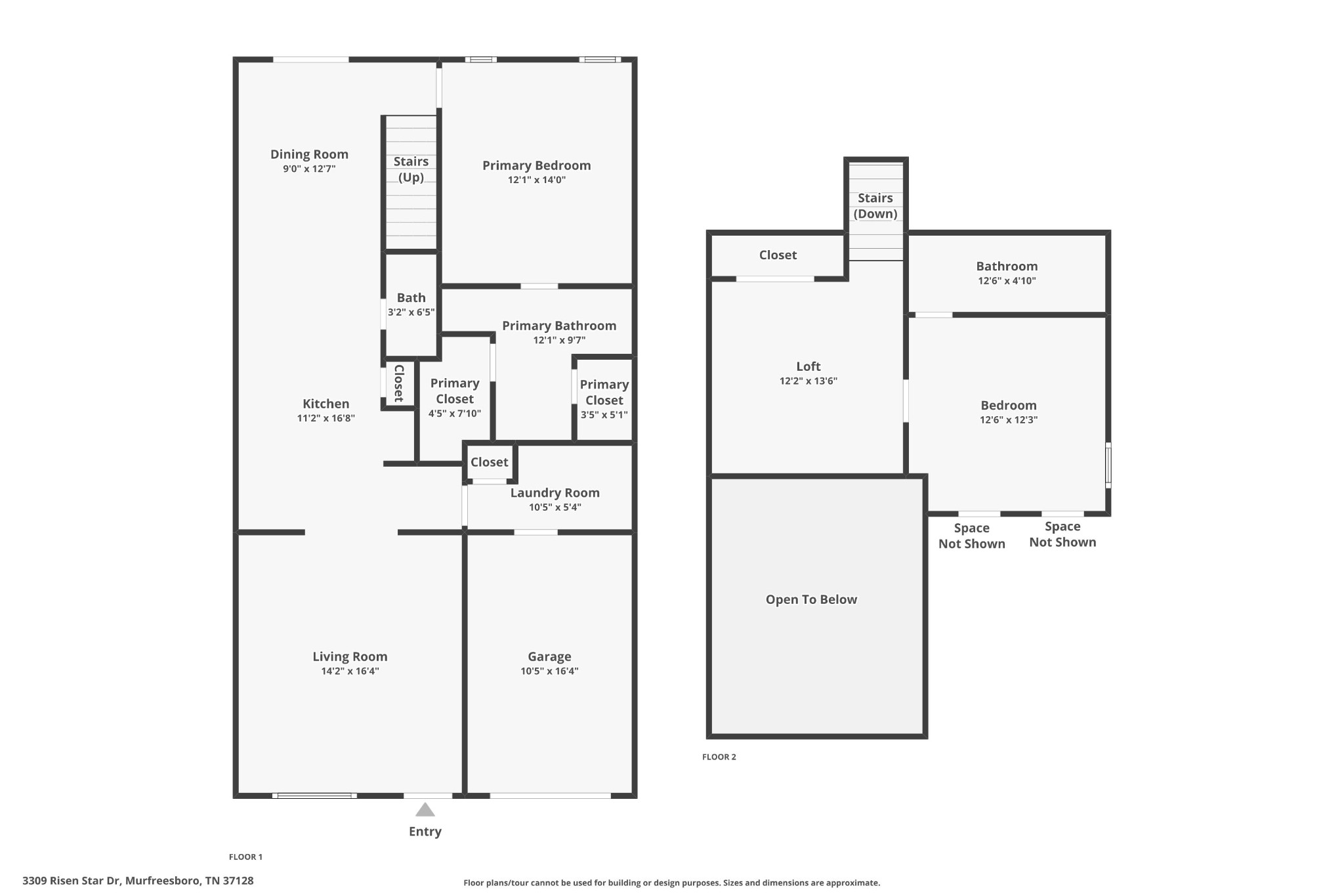 3309 Risen Star Drive Murfreesboro TN 37128