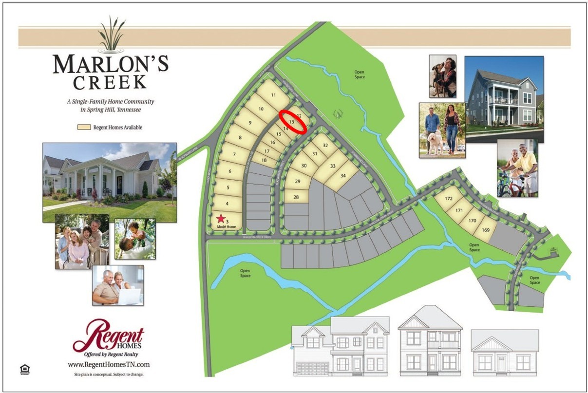 1825 Flatwaters Street Spring Hill TN 37174