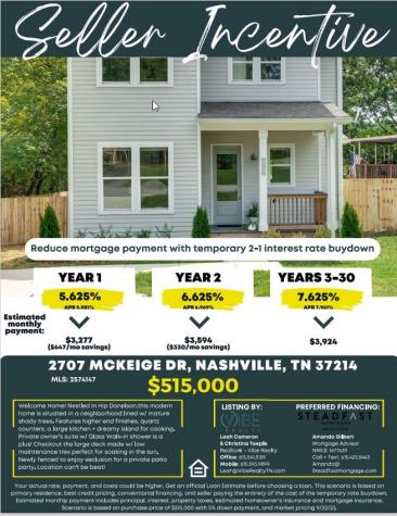 2707 Mckeige Drive Nashville TN 37214