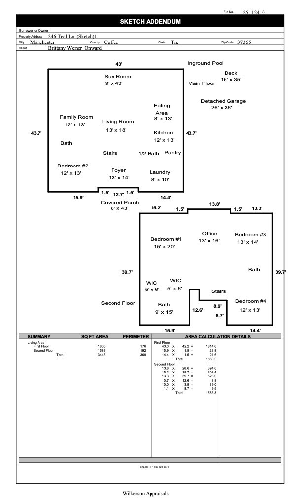 246 Teal Lane Manchester TN 37355