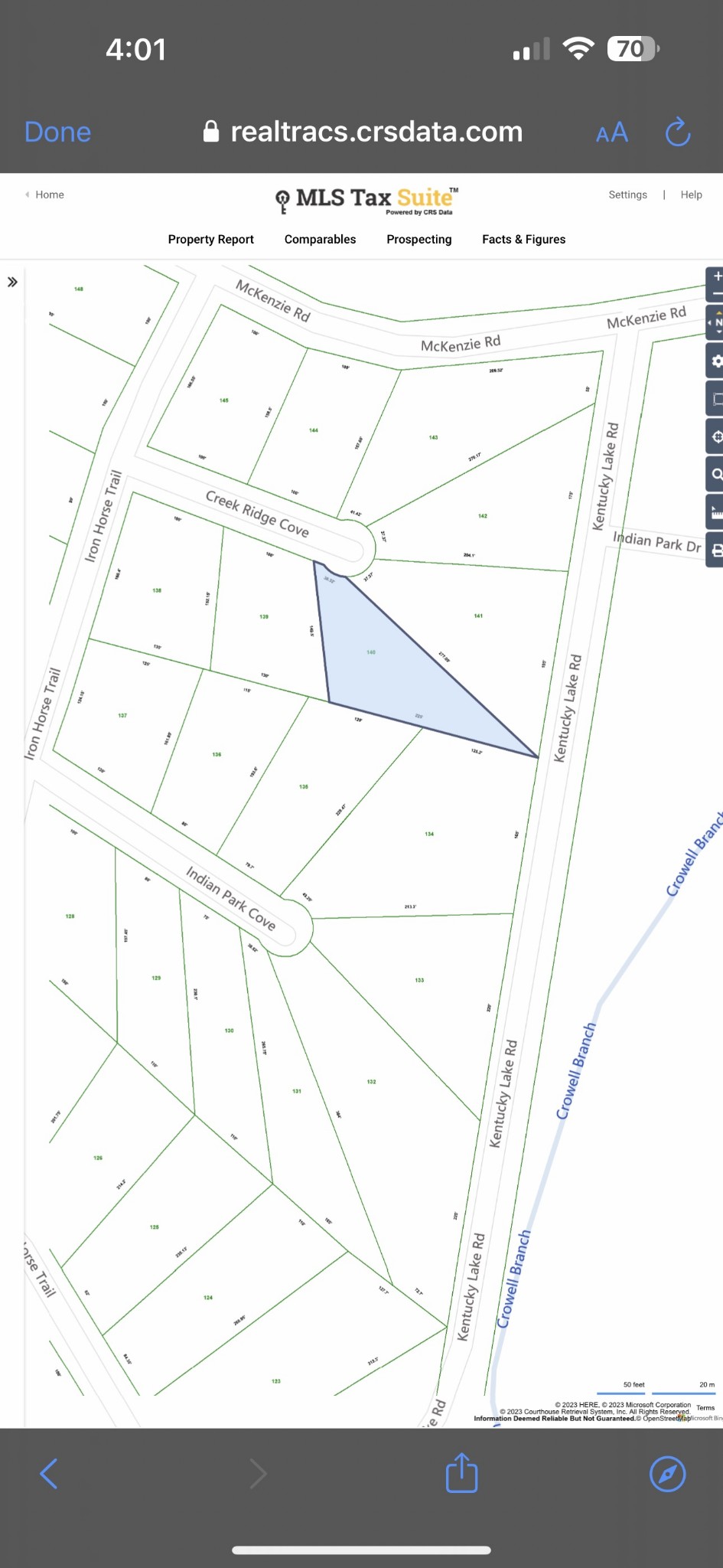 0 Creek Ridge Cove Parsons TN 38363