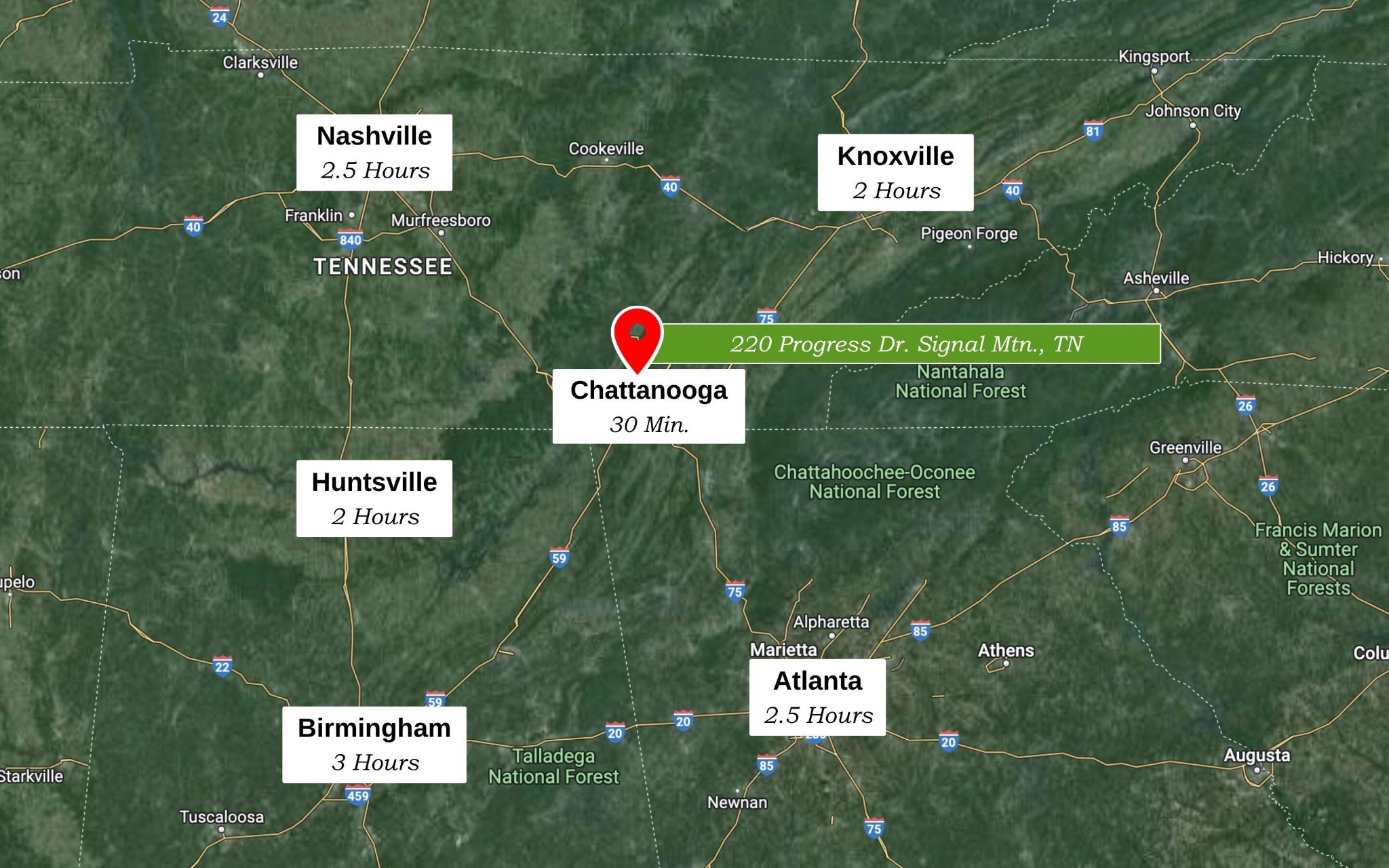 220 Progress Drive Signal Mountain TN 37377