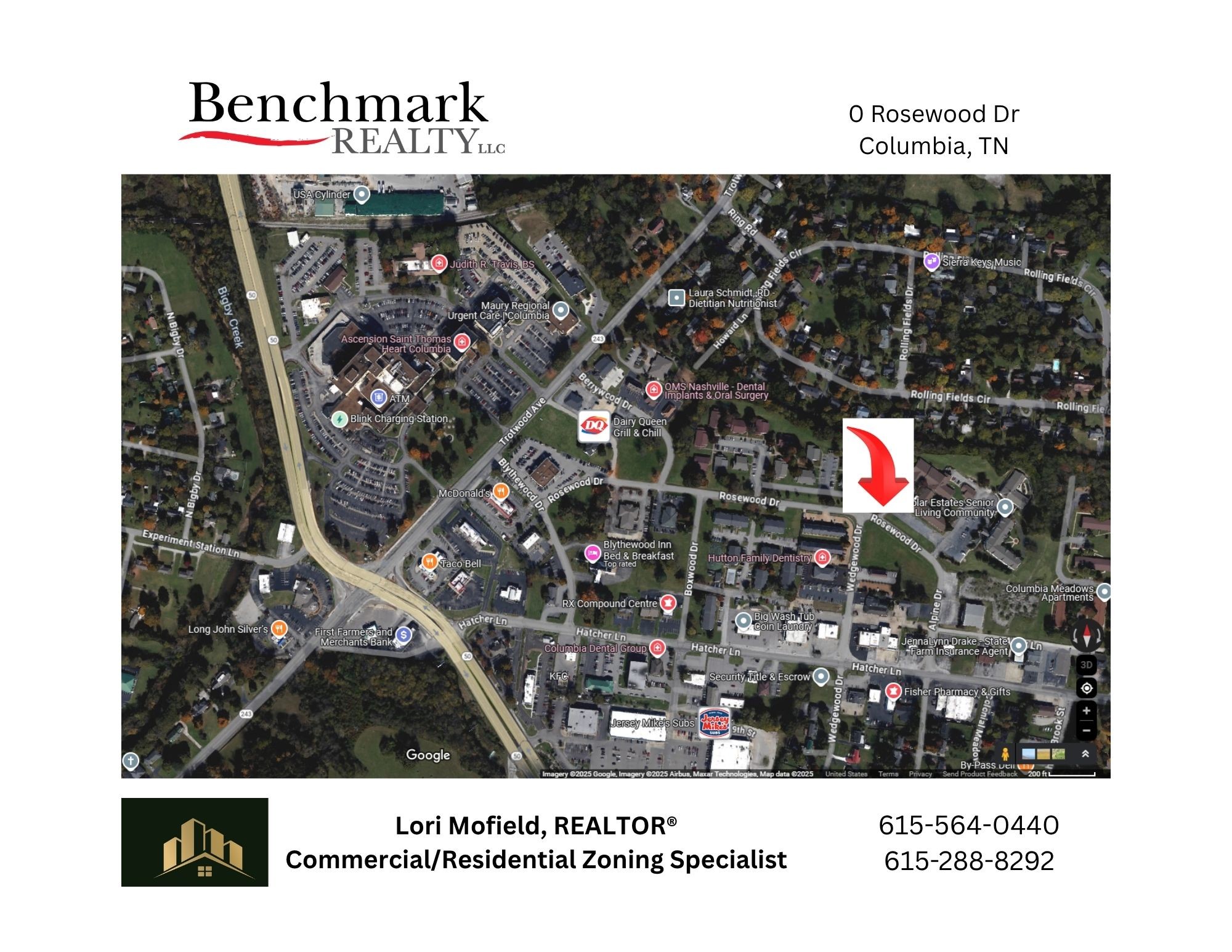 0 Rosewood Drive Columbia TN 38401