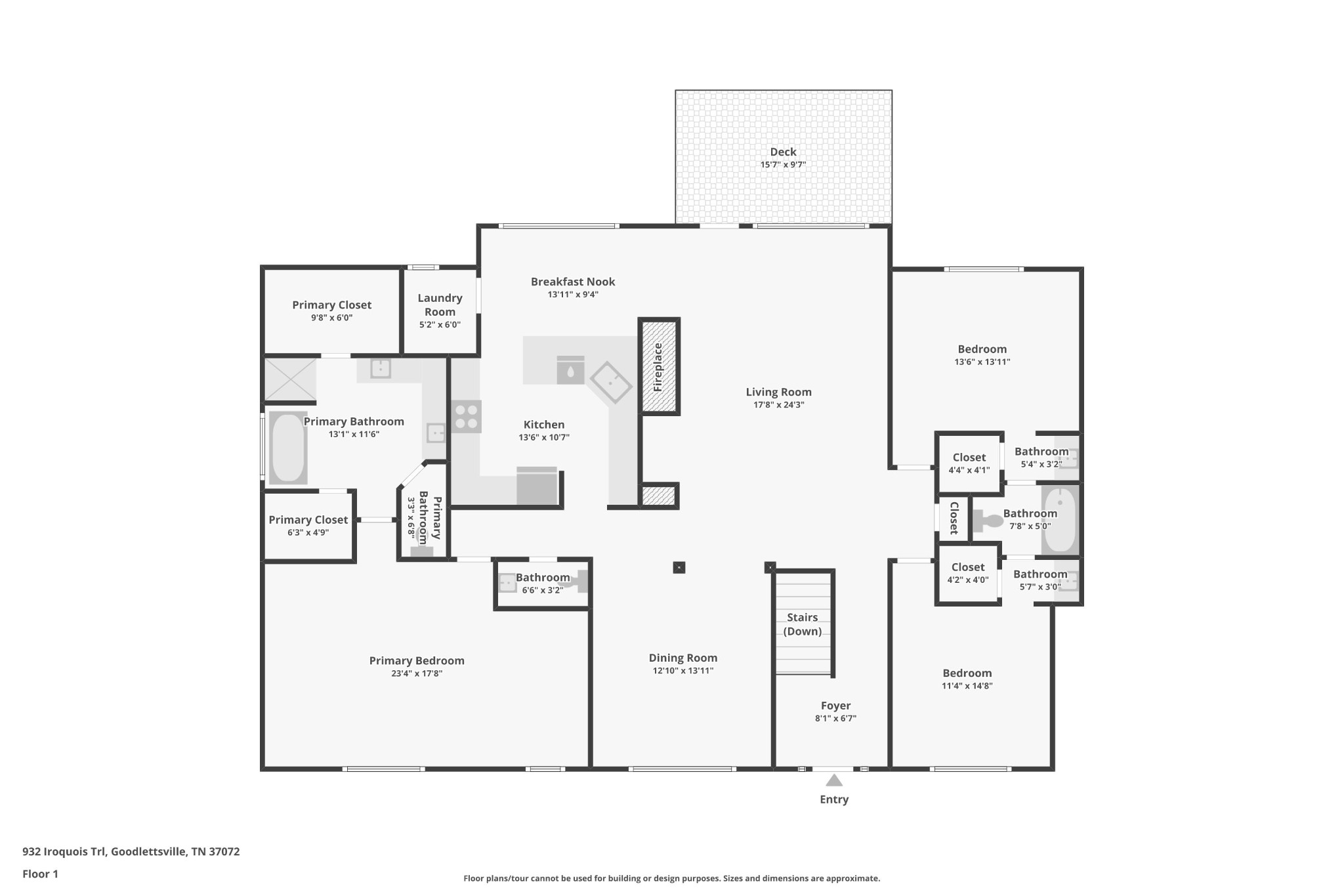 932 Iroquois Trail Goodlettsville TN 37072