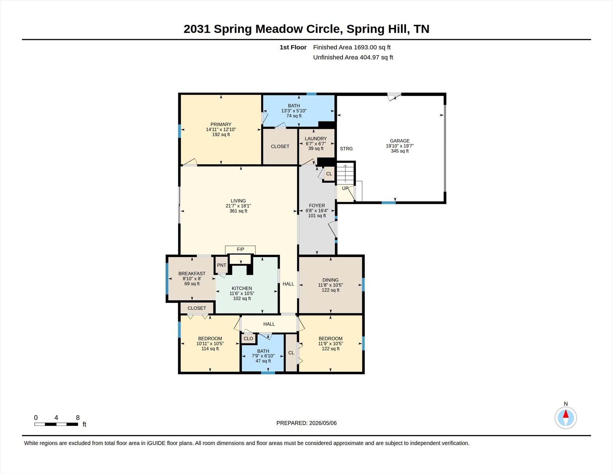 2031 Spring Meadow Circle Spring Hill TN 37174