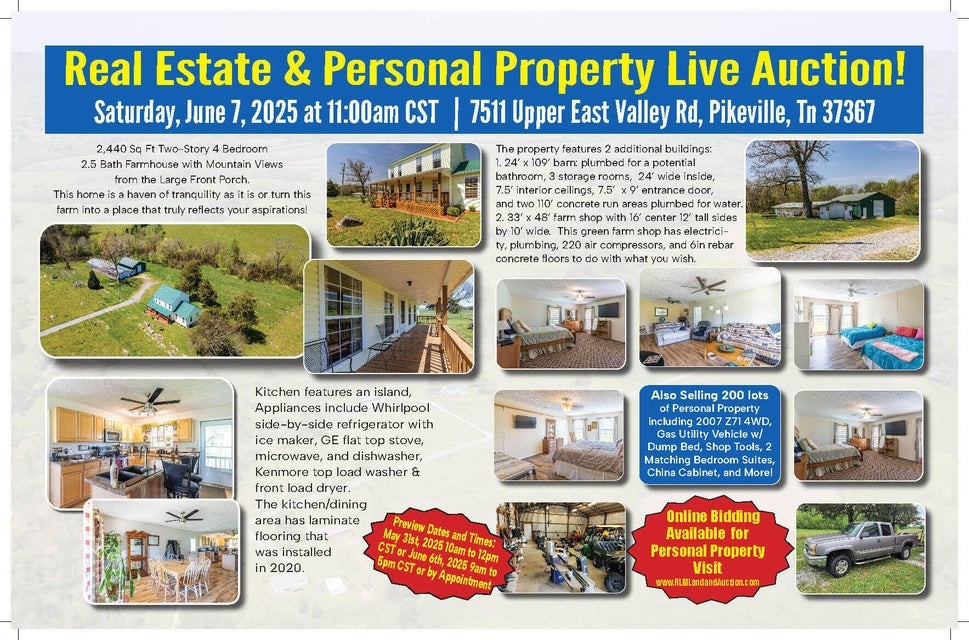 7511 Upper East Valley Road Pikeville TN 37367
