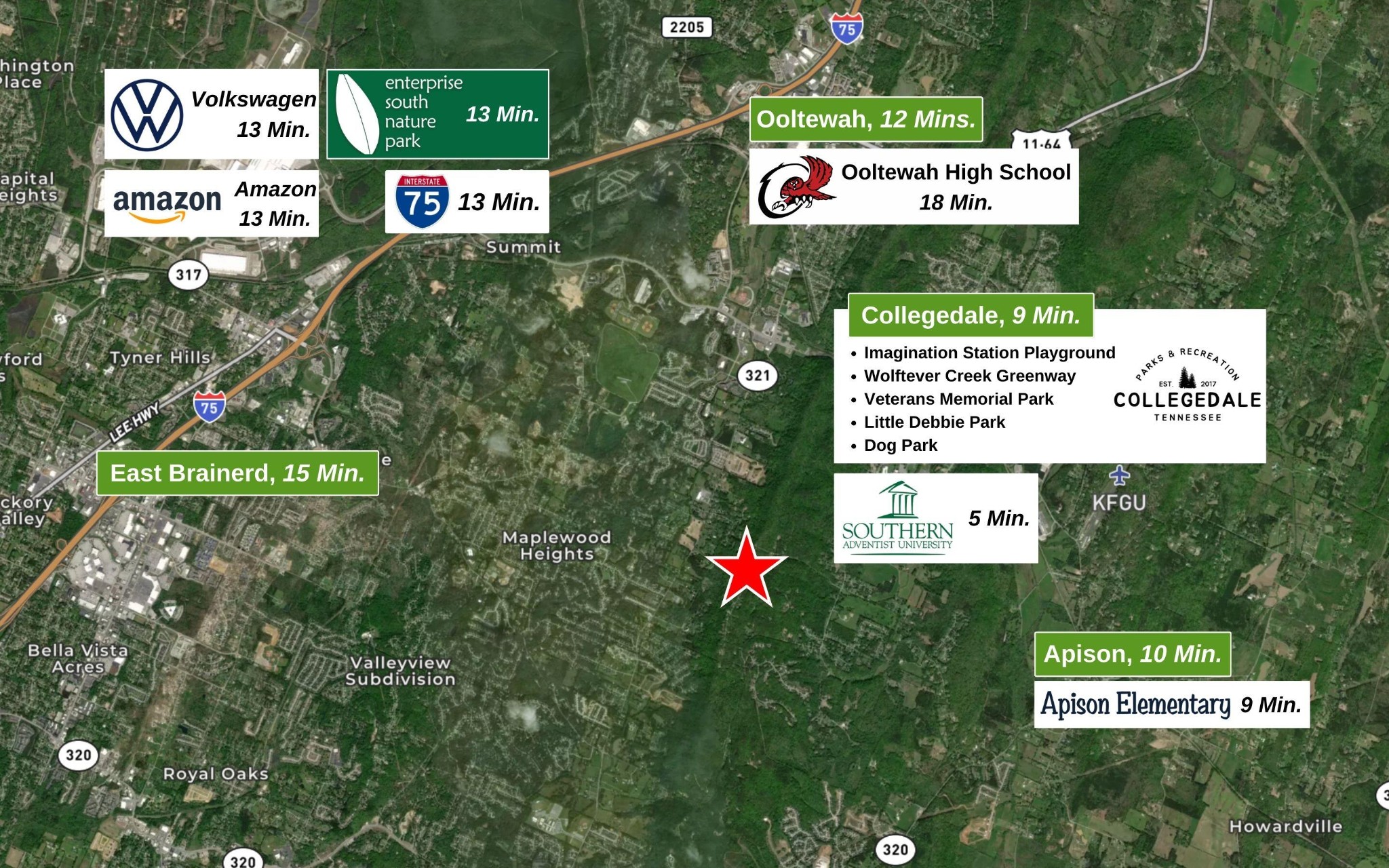 0 Bowen Trail Ooltewah TN 37363