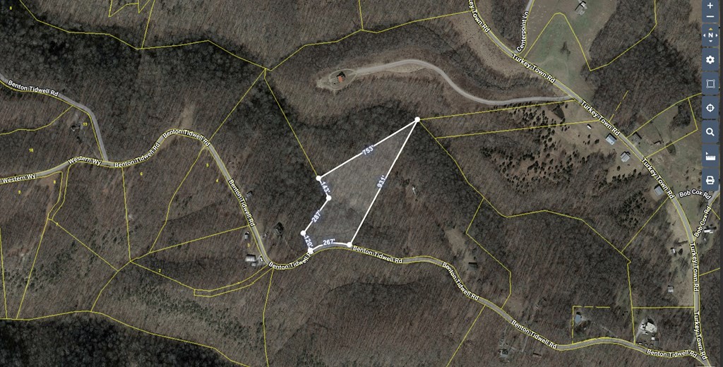 5 Acres Benton Tidwell Road Hilham TN 38568