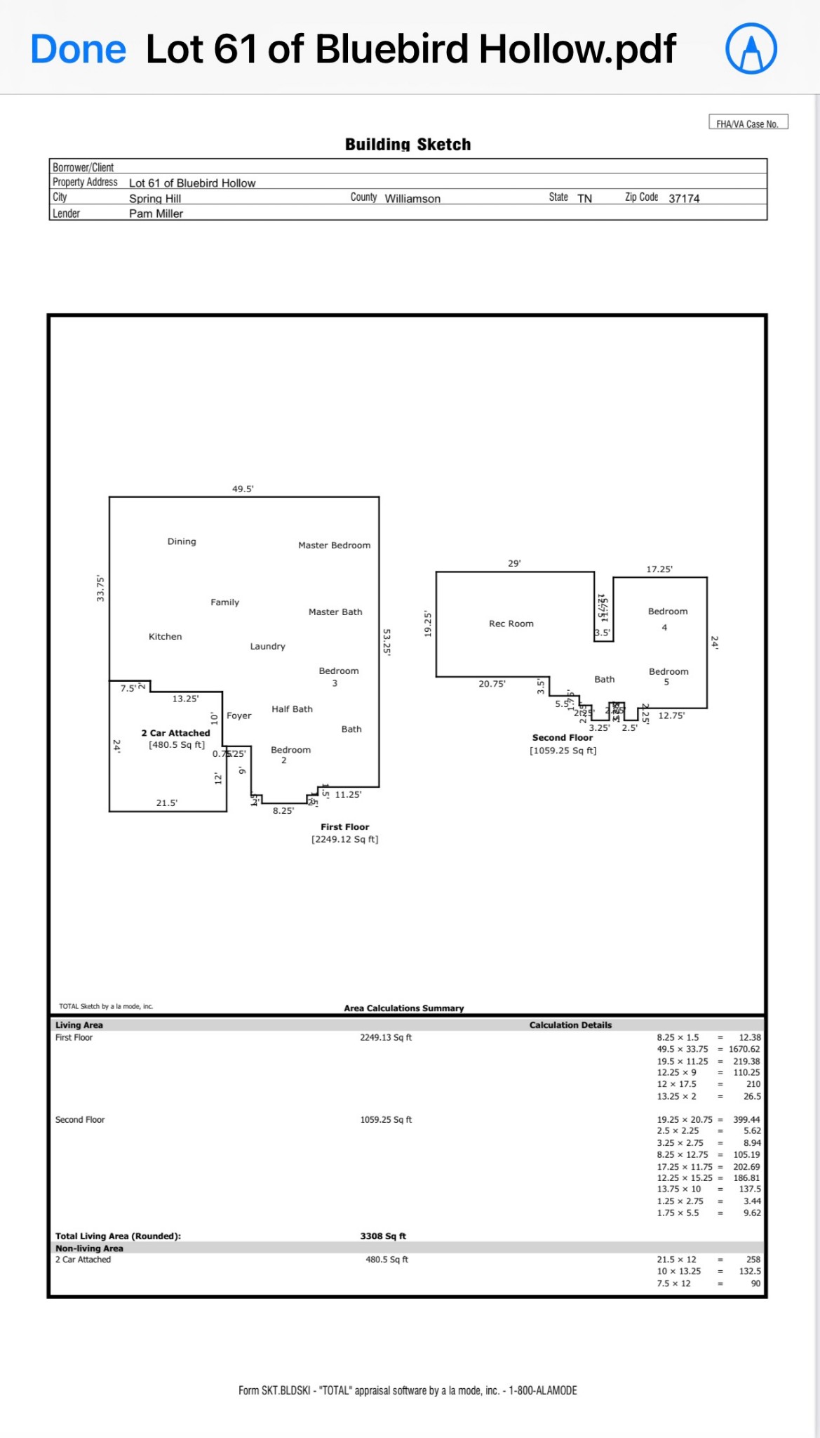 1818 Witt Way Drive Spring Hill TN 37174