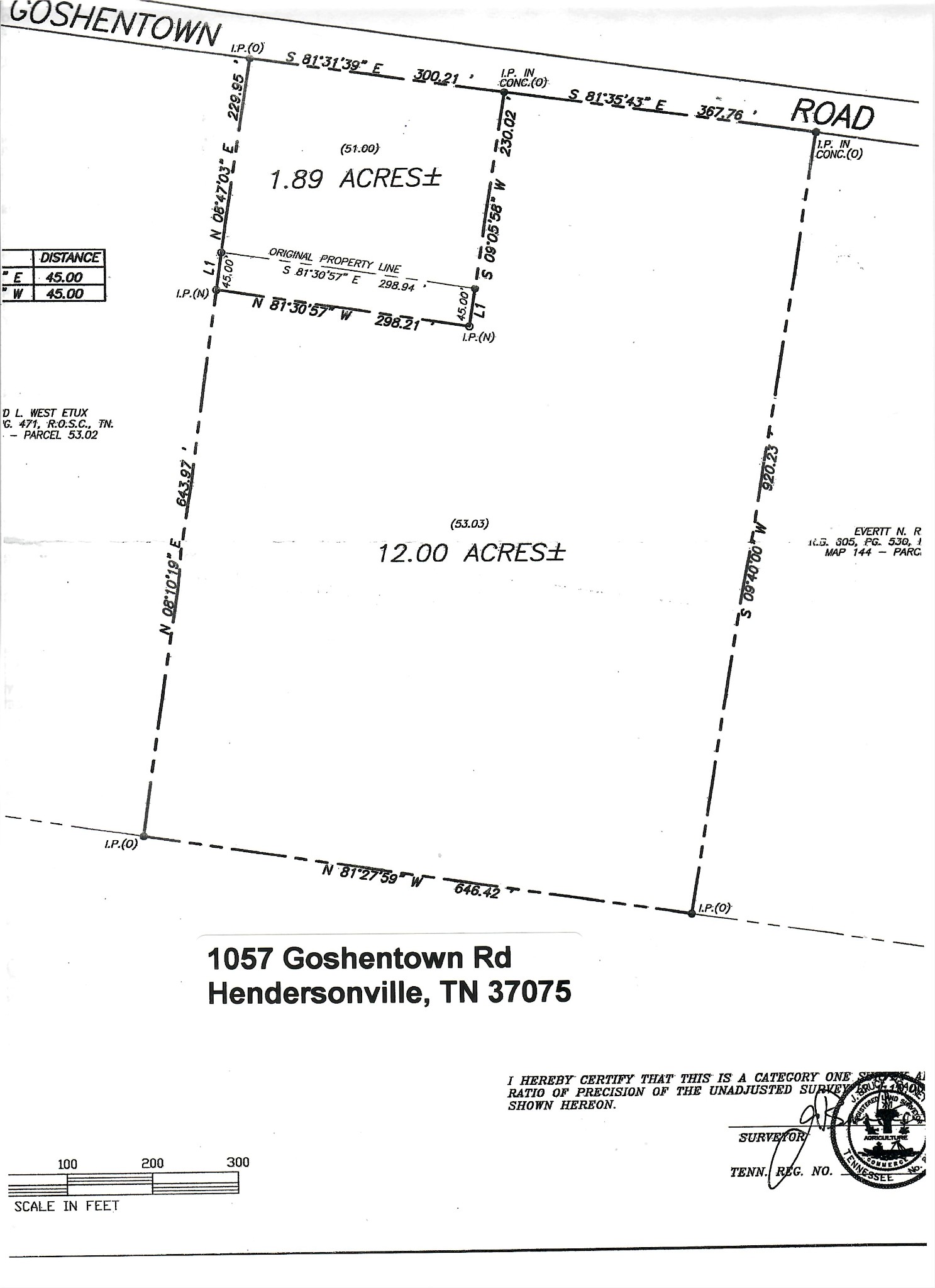 1057 Goshentown Road Hendersonville TN 37075