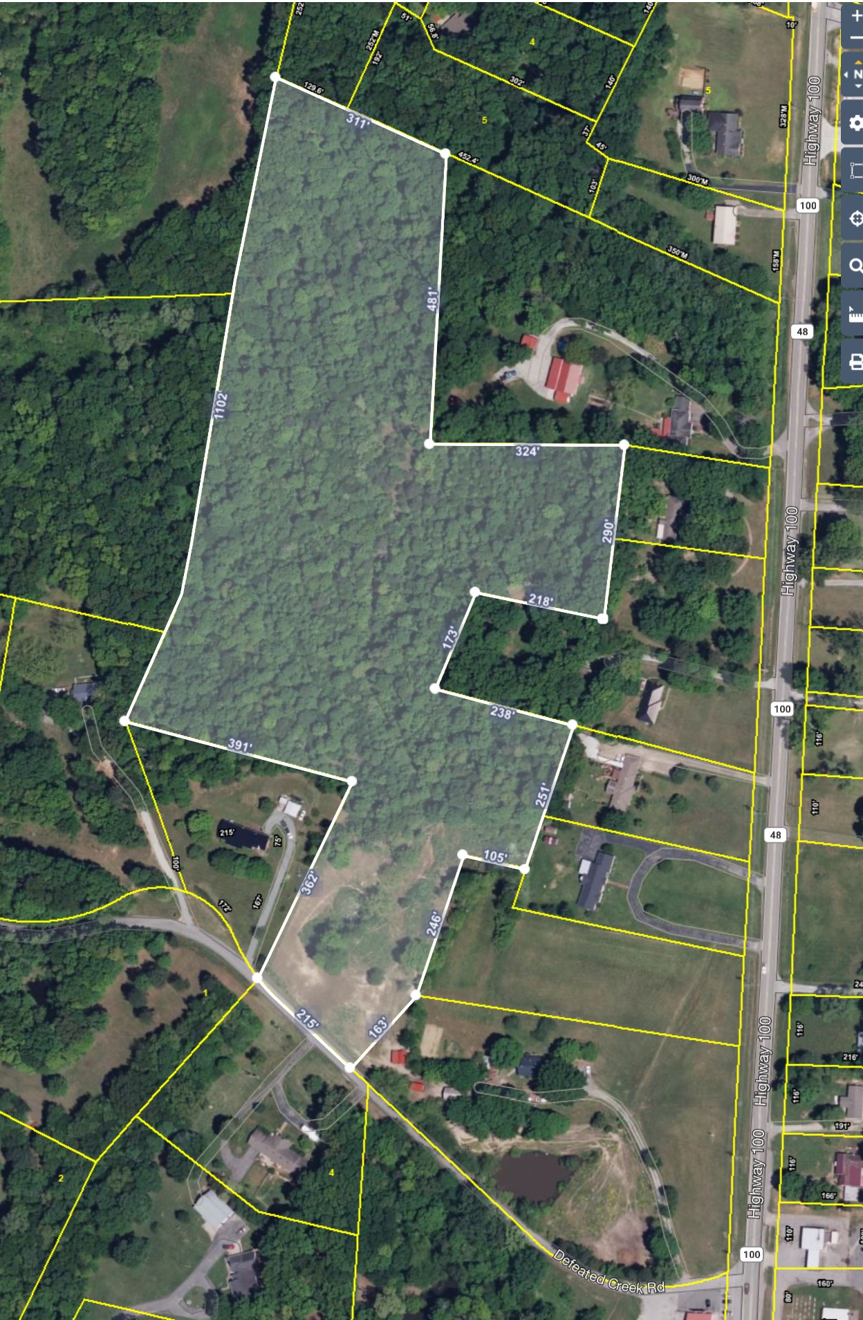 0 Defeated Creek Road Centerville TN 37033
