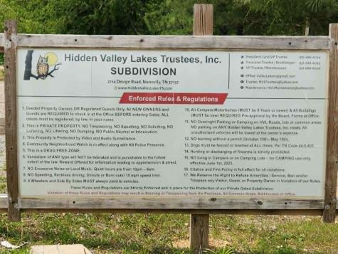 2132 Hidden Valley Drive Nunnelly TN 37137