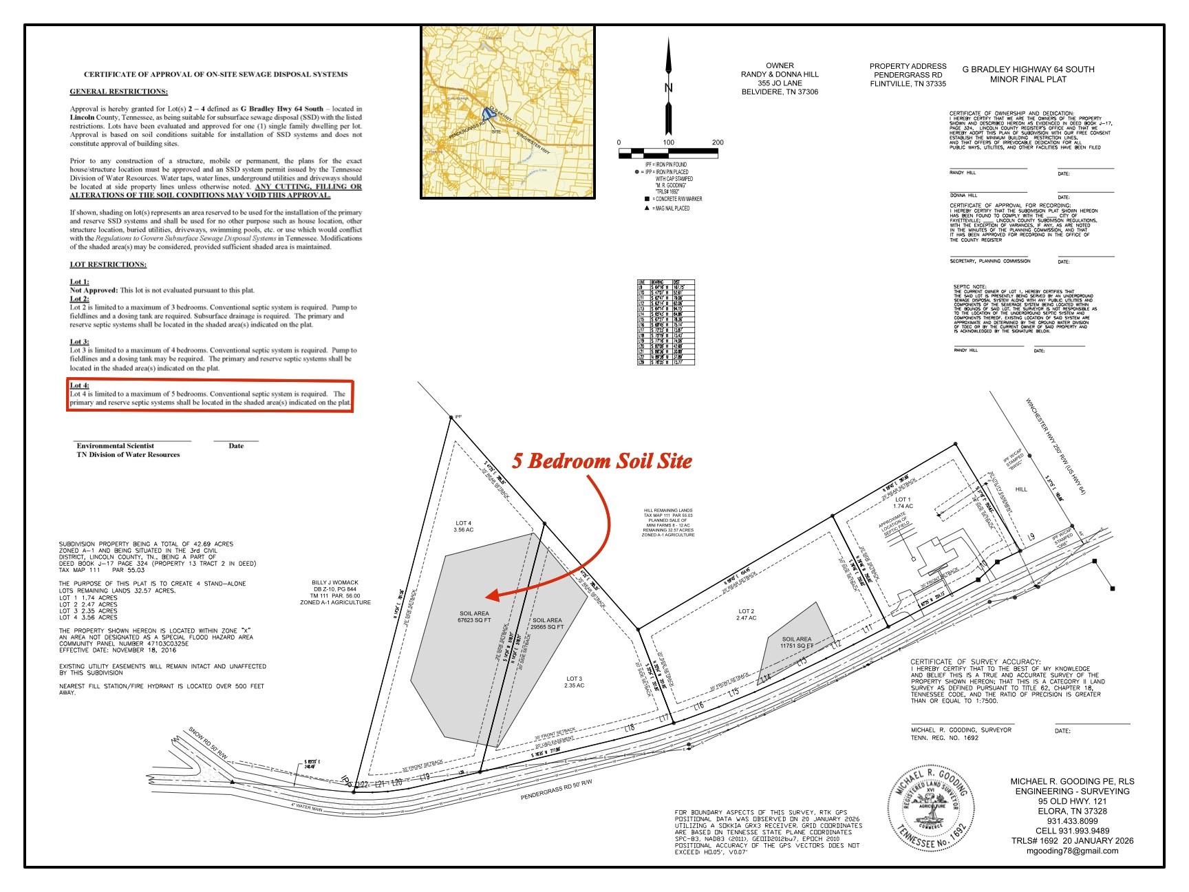 0 Pendergrass Road Flintville TN 37335