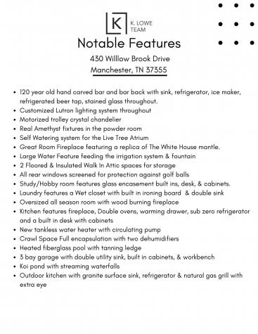 430 Willow Brook Drive Manchester TN 37355