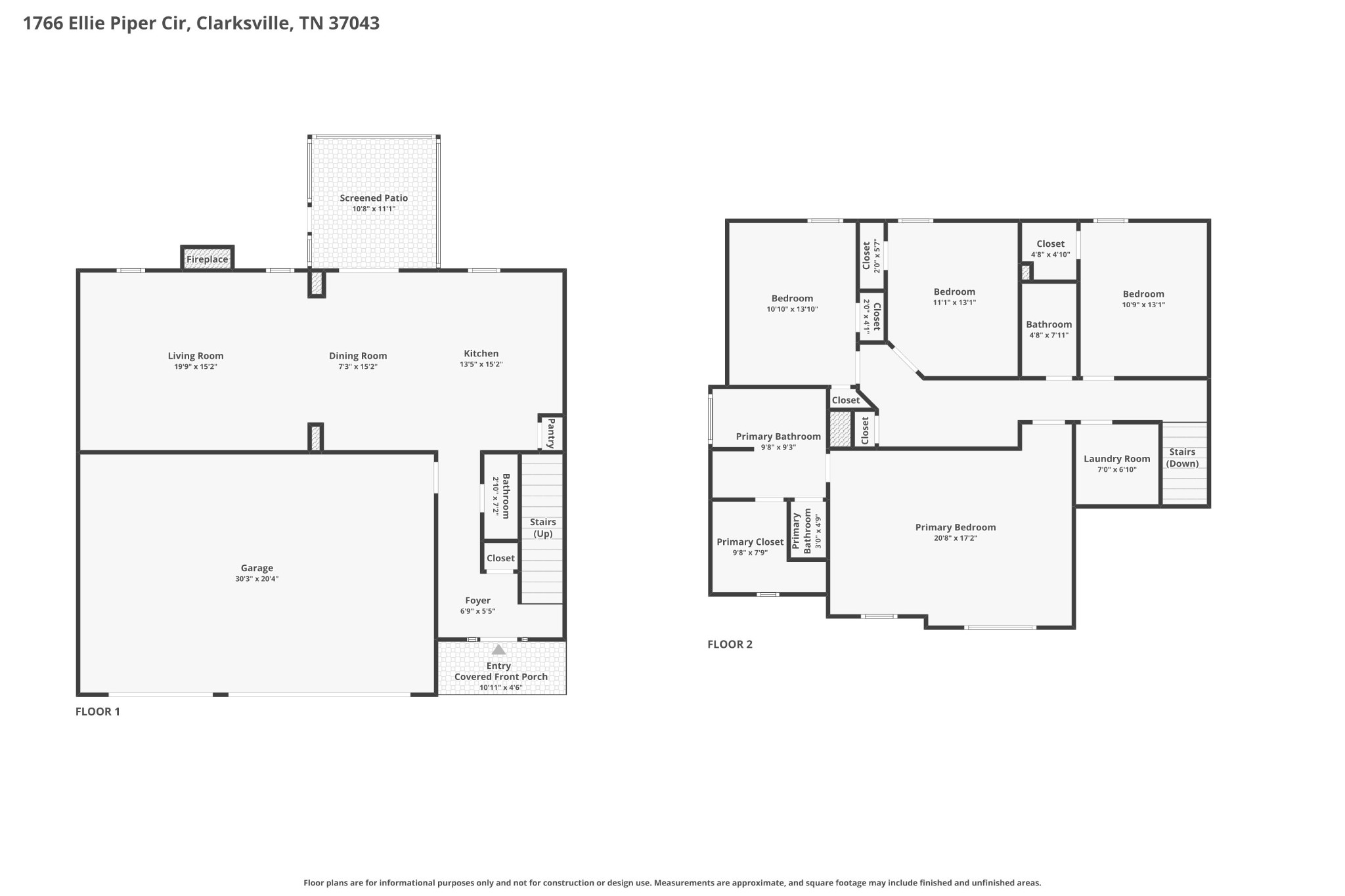 1766 Ellie Piper Circle Clarksville TN 37043