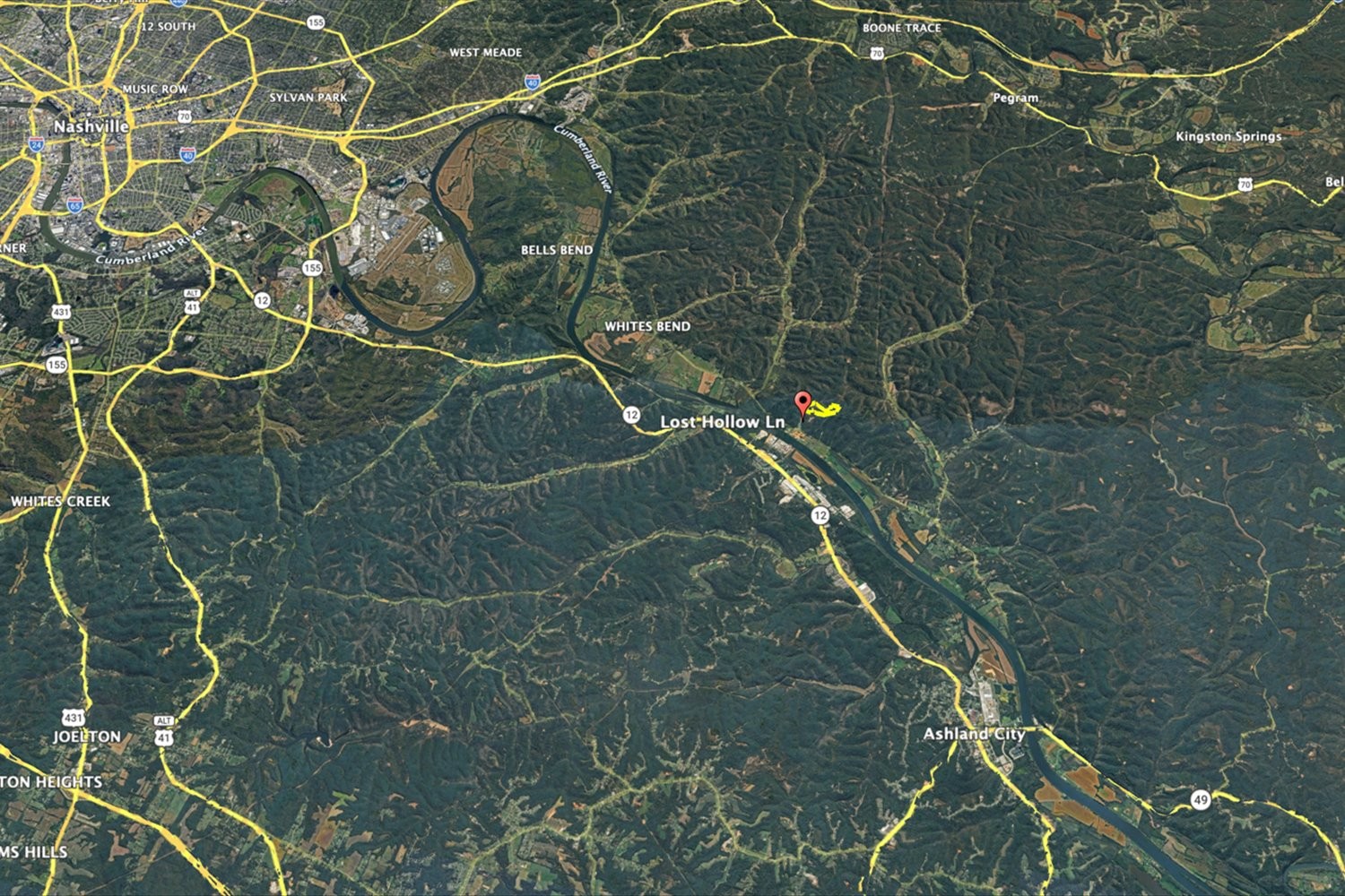 0 Lost Hollow Lane Ashland City TN 37015