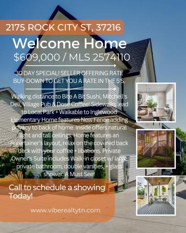 2175 Rock City Street Nashville TN 37216