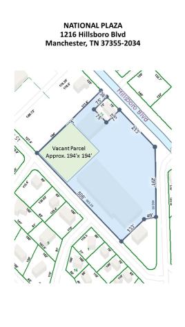 1216 Hillsboro Boulevard Manchester TN 37355