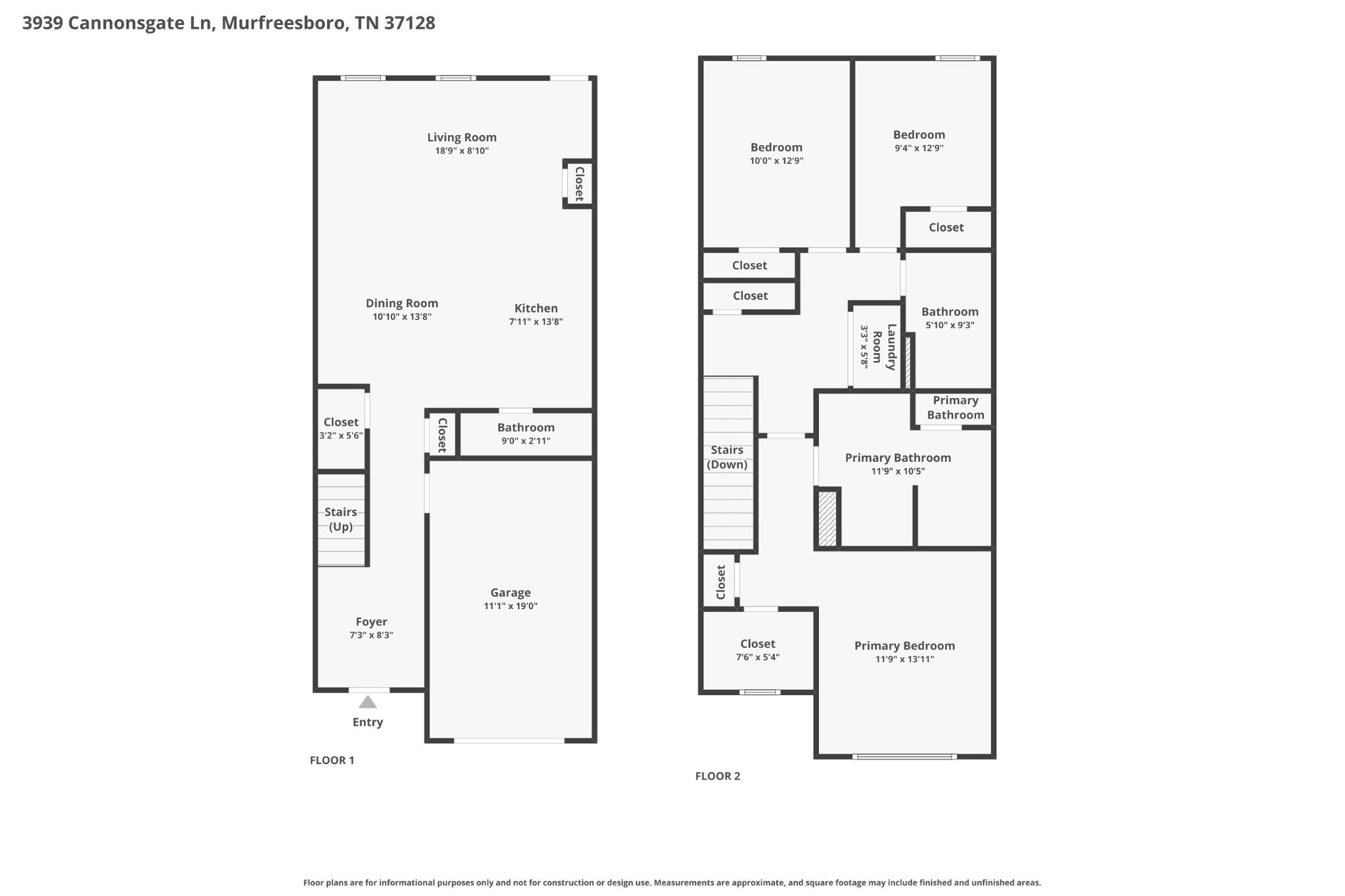 3939 Cannonsgate Lane Murfreesboro TN 37128