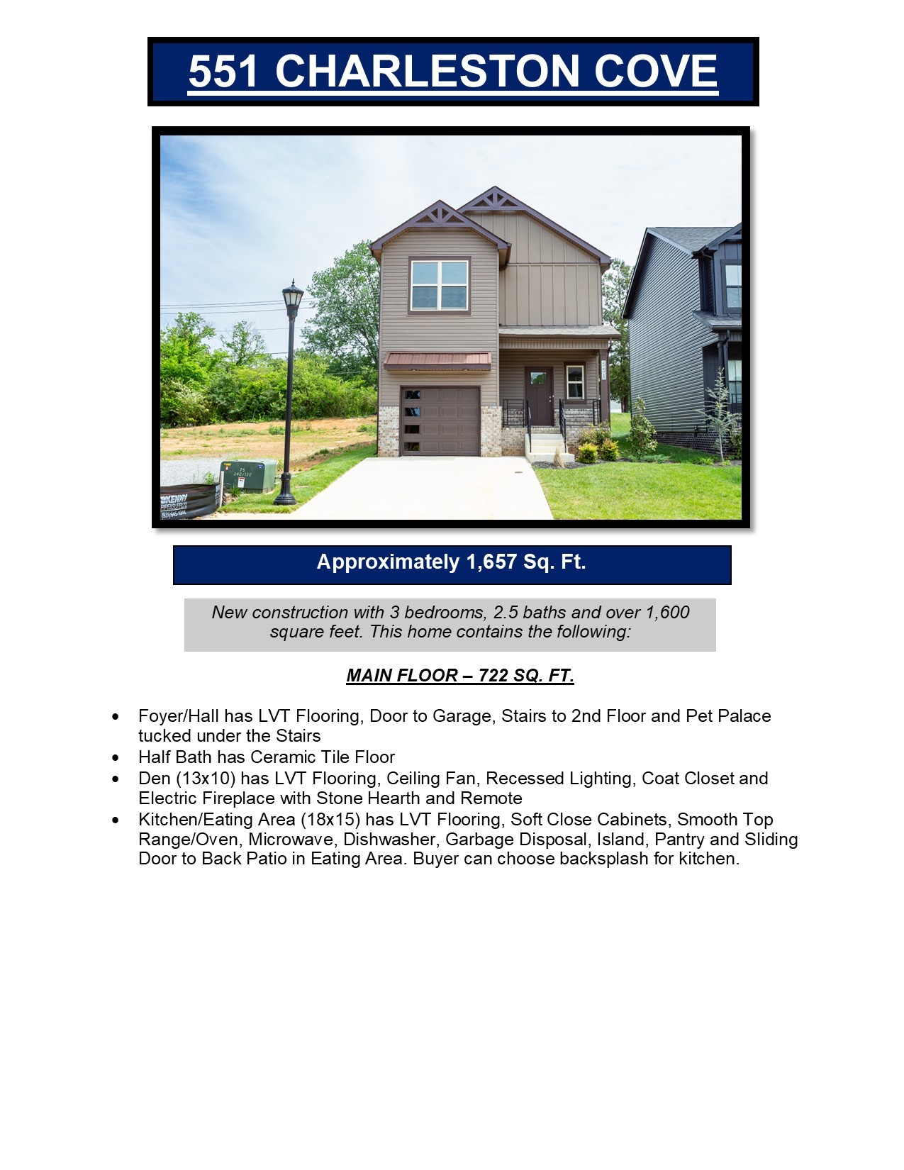 551 Charleston Cove Way Clarksville TN 37043
