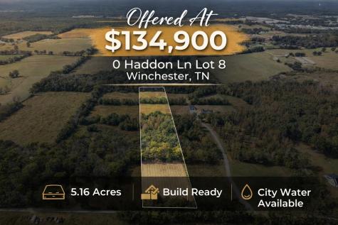 0 Haddon Lane Winchester TN 37398