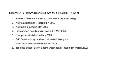 1506 Veterans Parkway Murfreesboro TN 37128