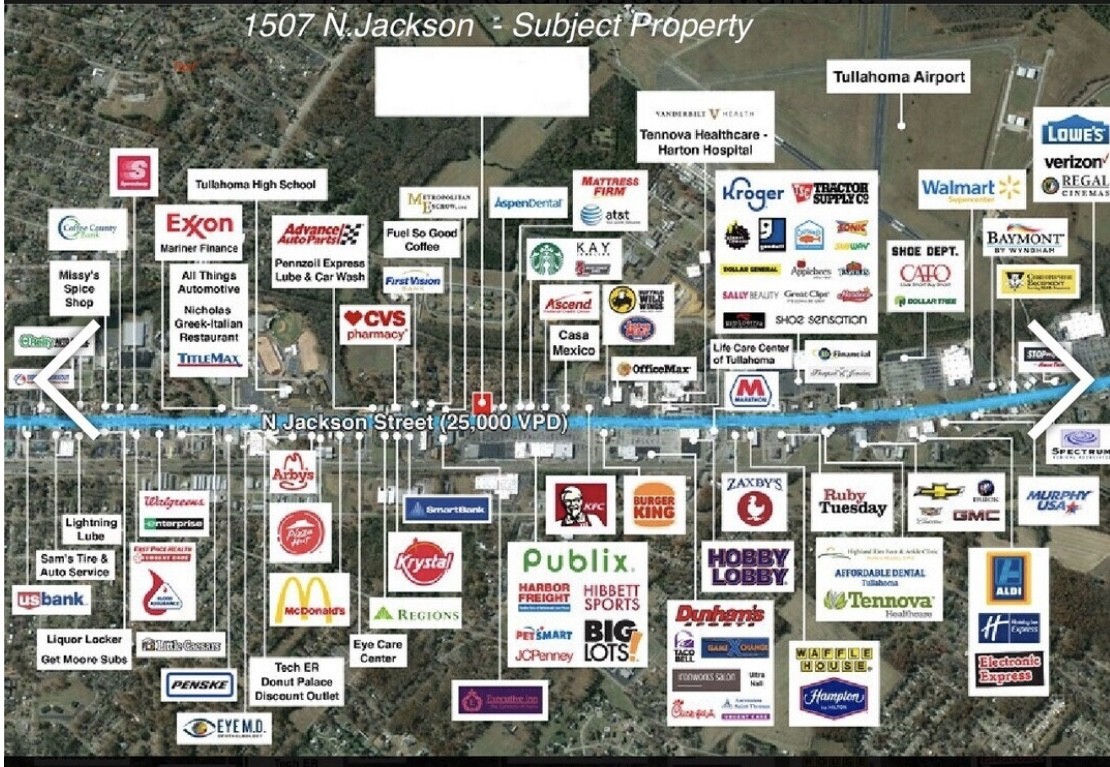 1507 N Jackson Street Tullahoma TN 37388