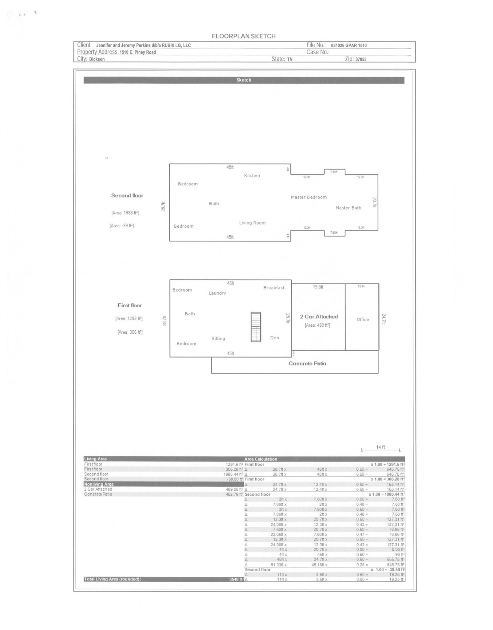 1510 East Piney Road Dickson TN 37055