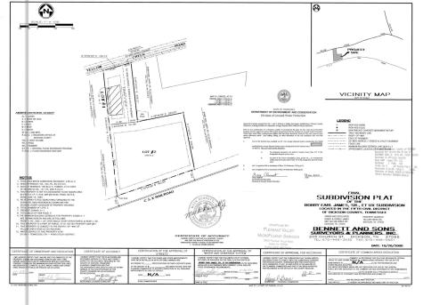 0 Yellow Creek Road Dickson TN 37055