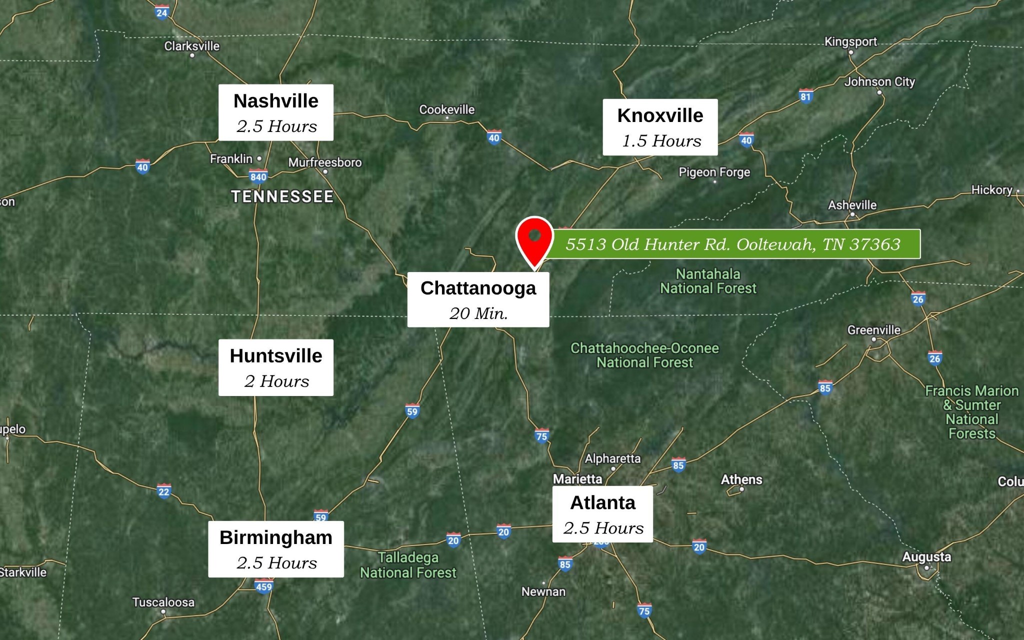 5513 Old Hunter Road Ooltewah TN 37363