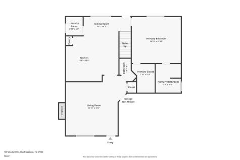 159 Windyhill Street Murfreesboro TN 37129