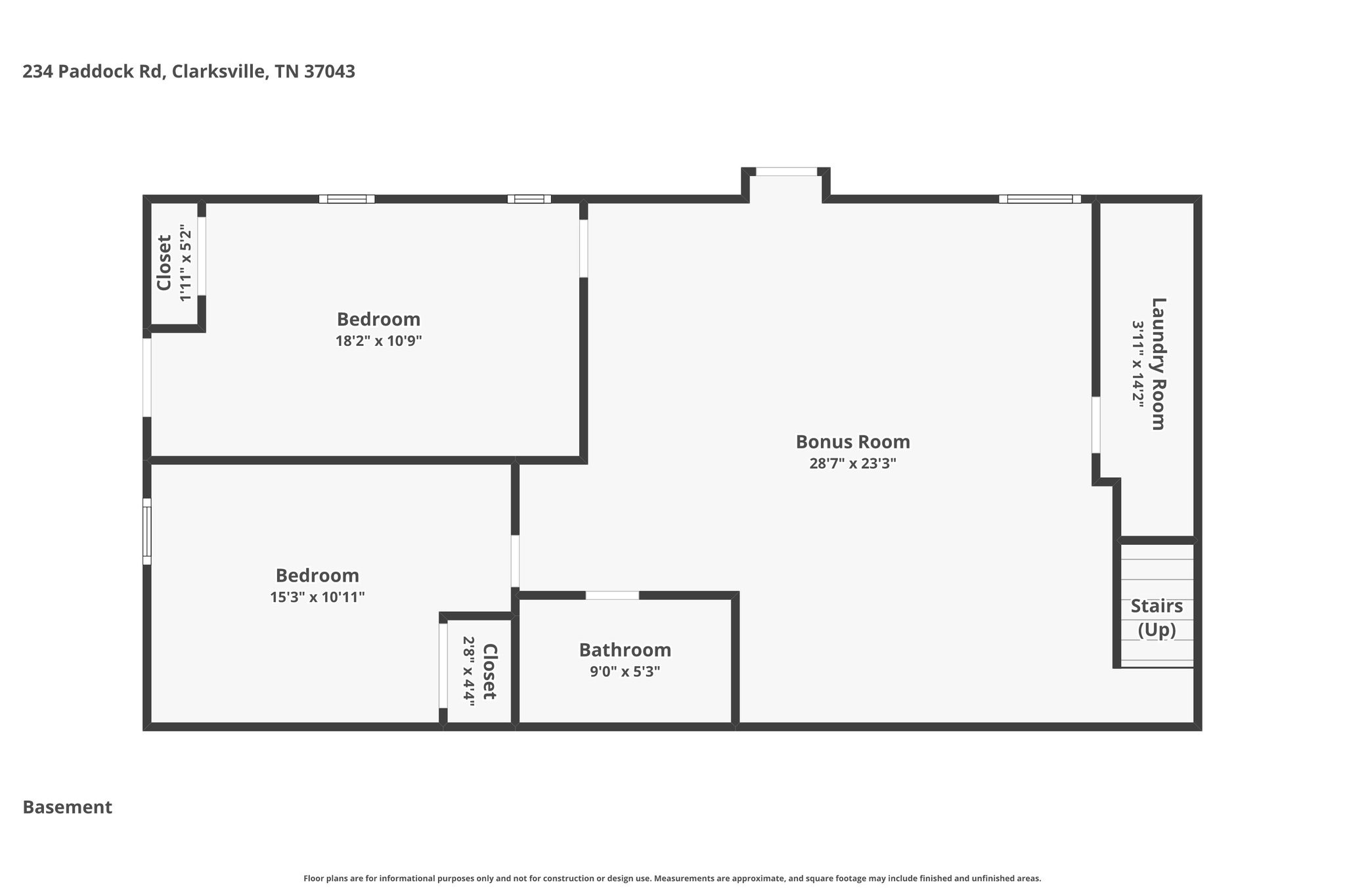 234 Paddock Road Clarksville TN 37043