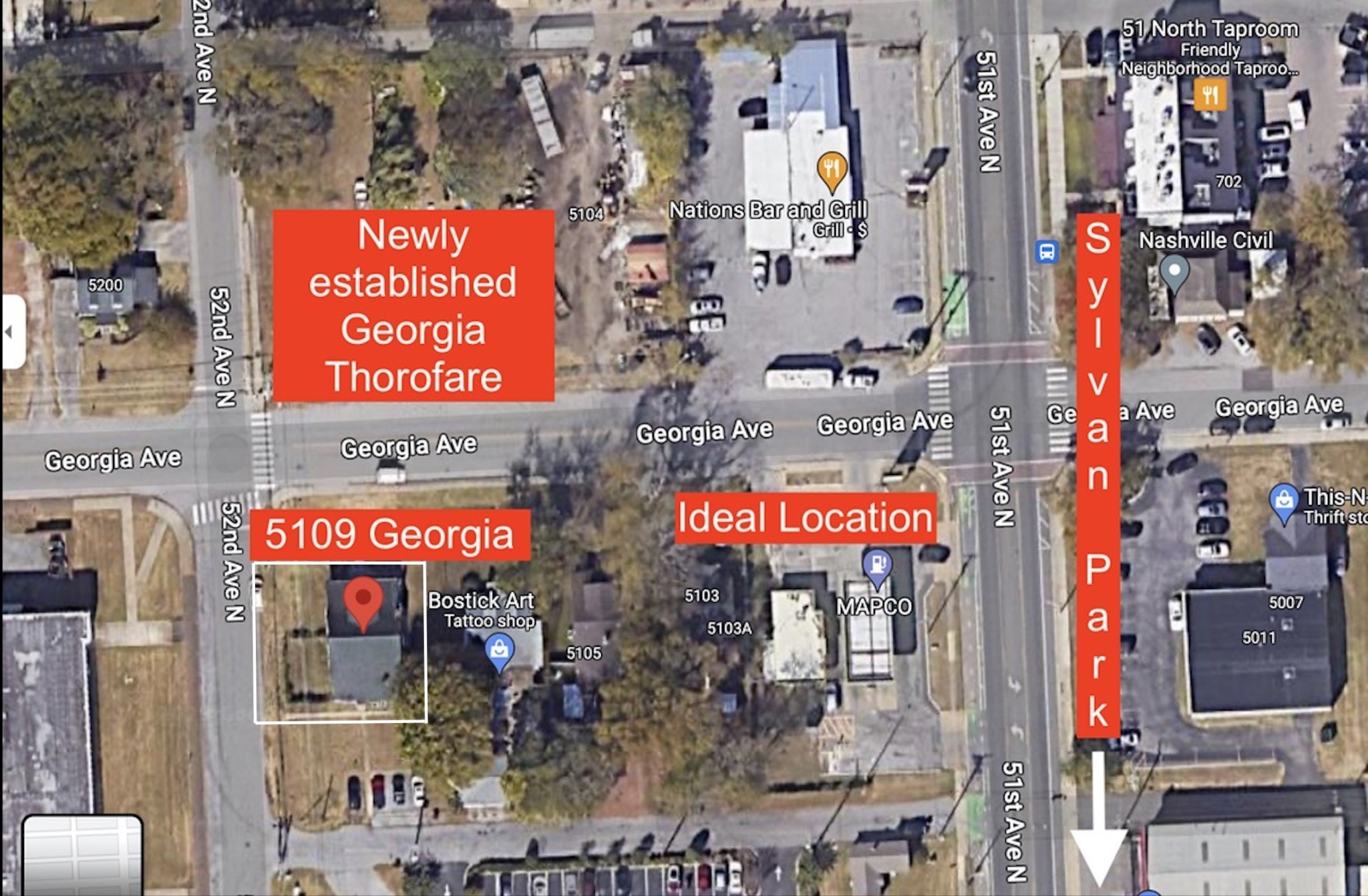 5109 Georgia Avenue Nashville TN 37209