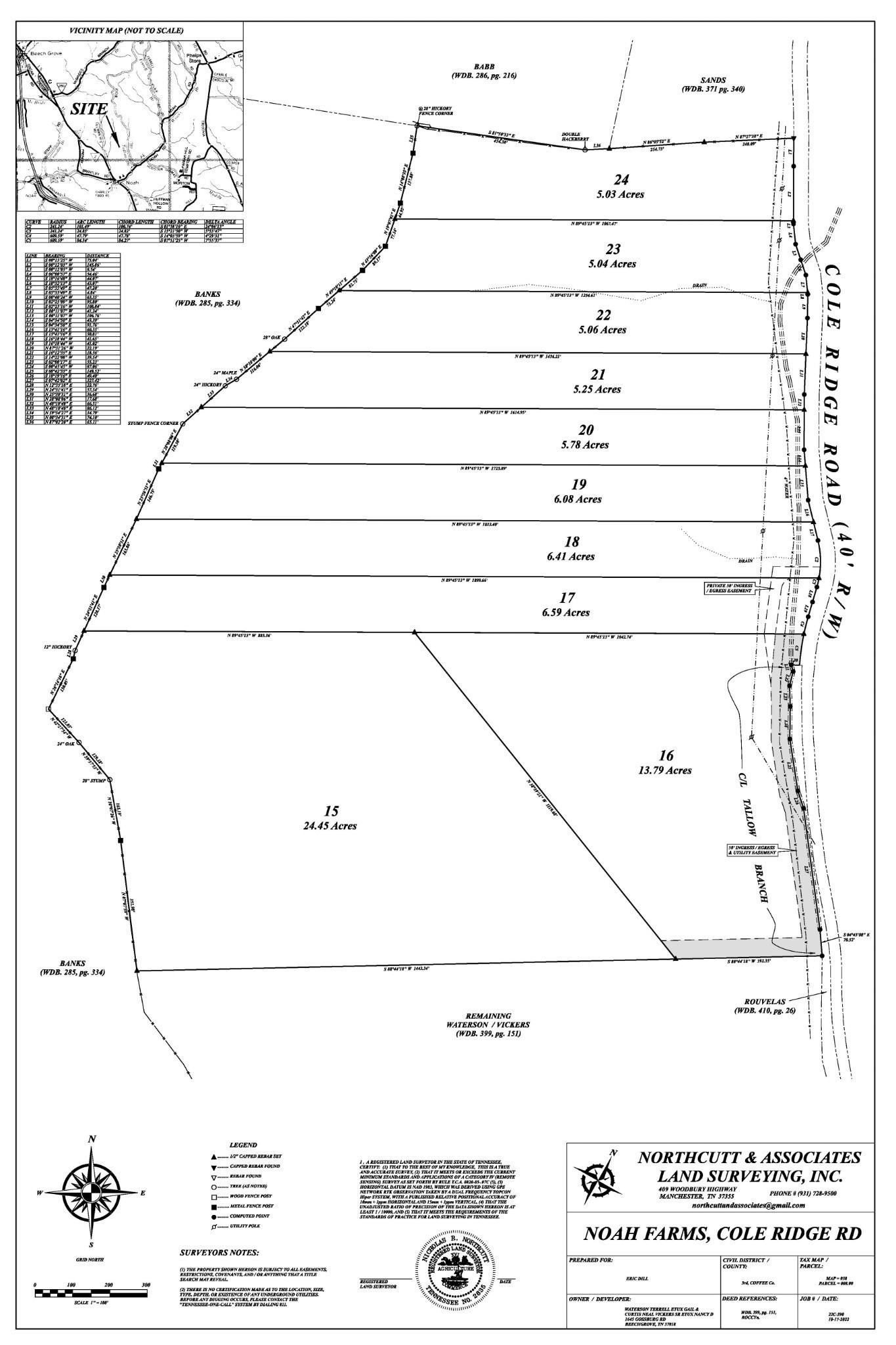 0 Cole Ridge Road Manchester TN 37355