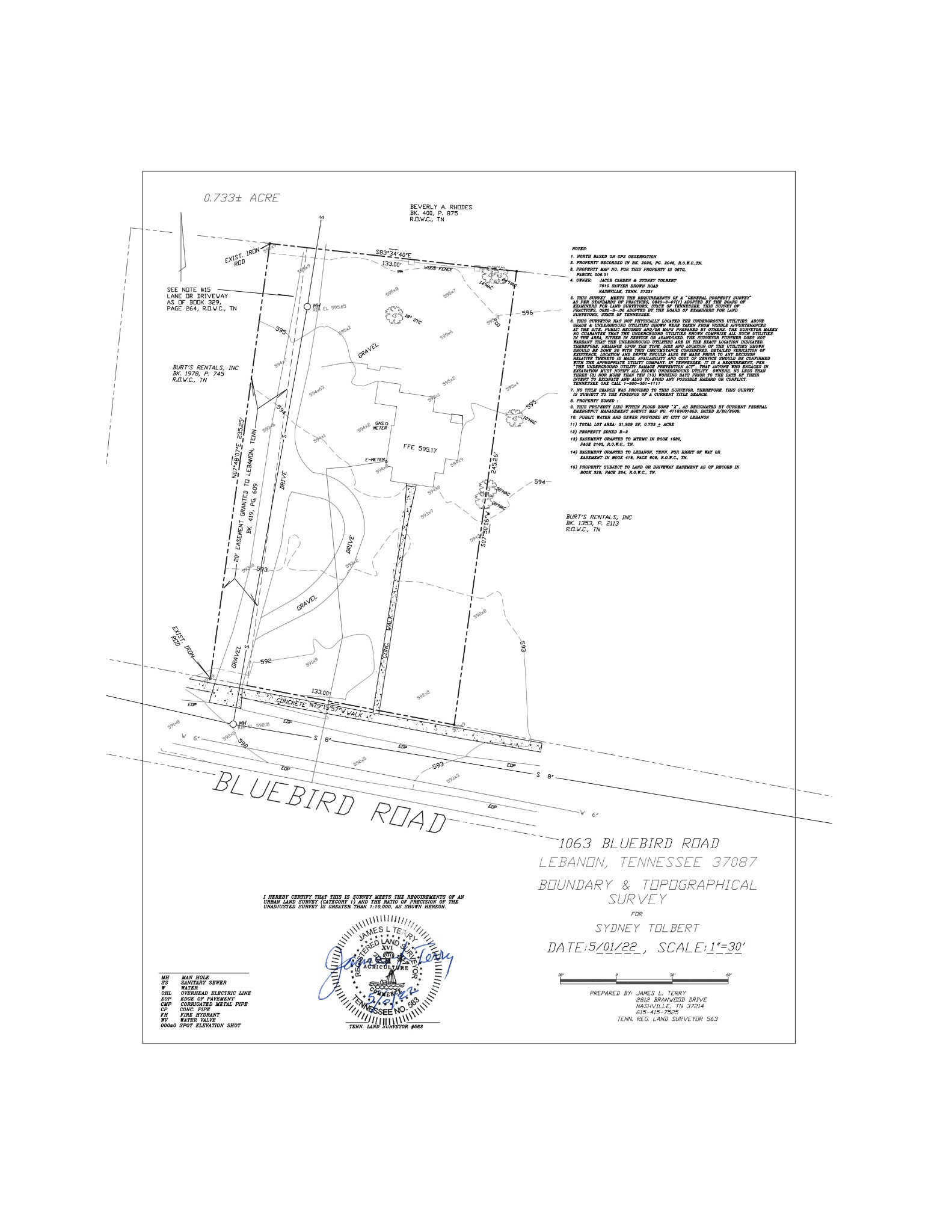 1063 Bluebird Road Lebanon TN 37087