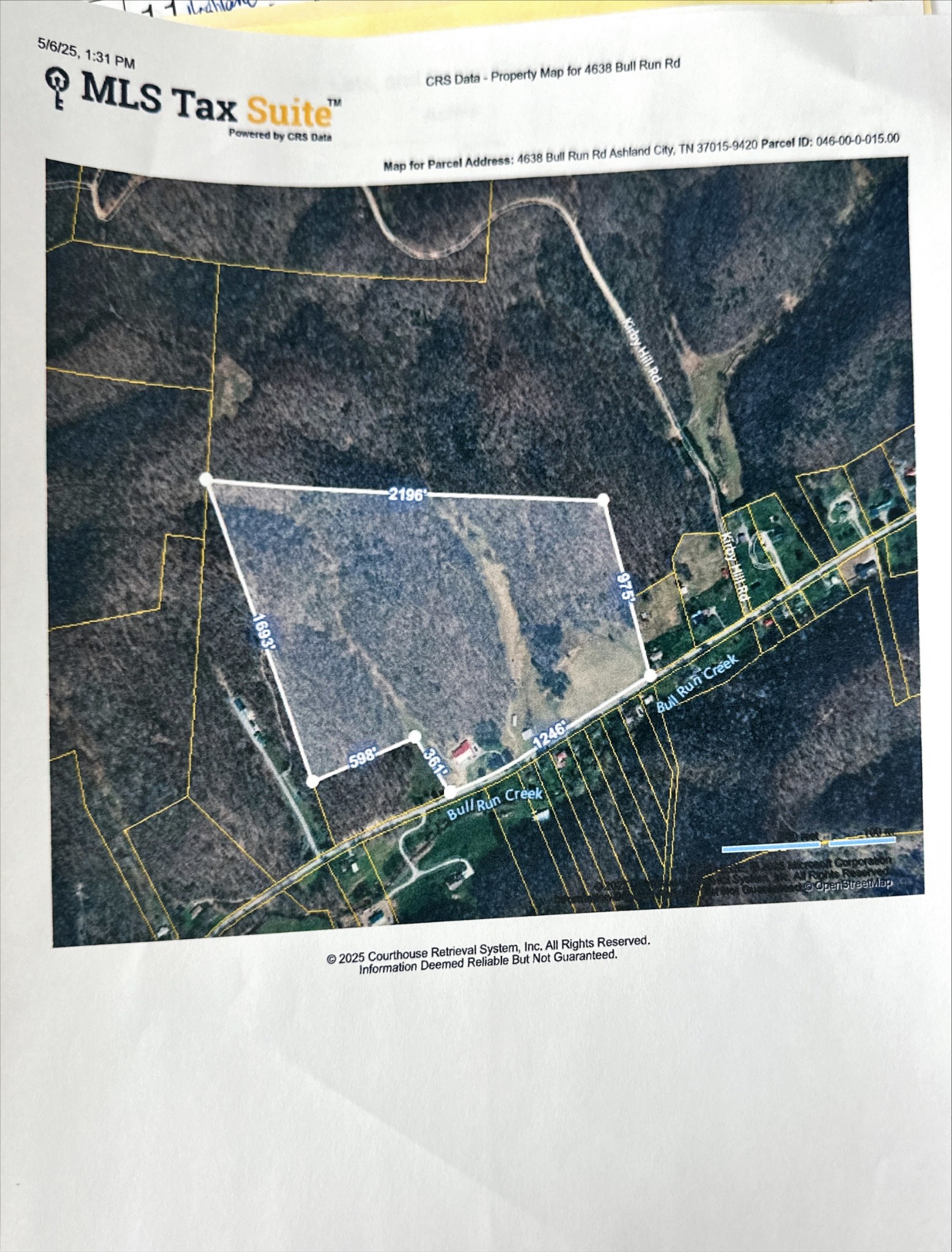 0 Bull Run Road Ashland City TN 37015