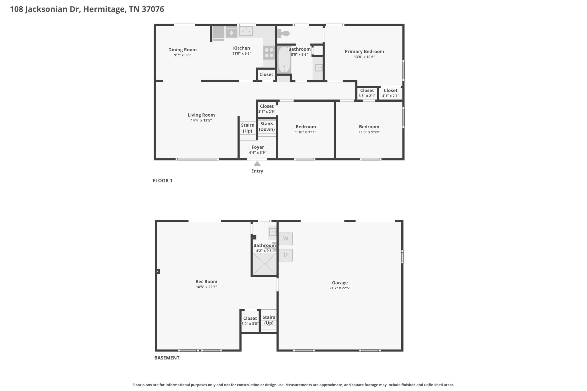 108 Jacksonian Drive Hermitage TN 37076