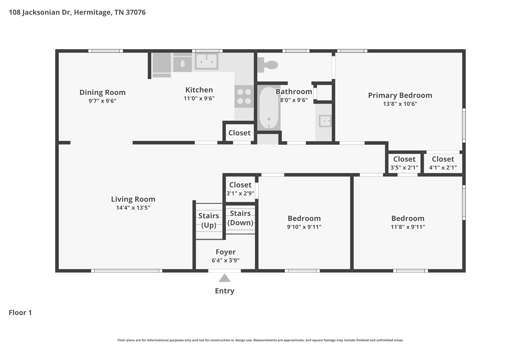 108 Jacksonian Drive Hermitage TN 37076