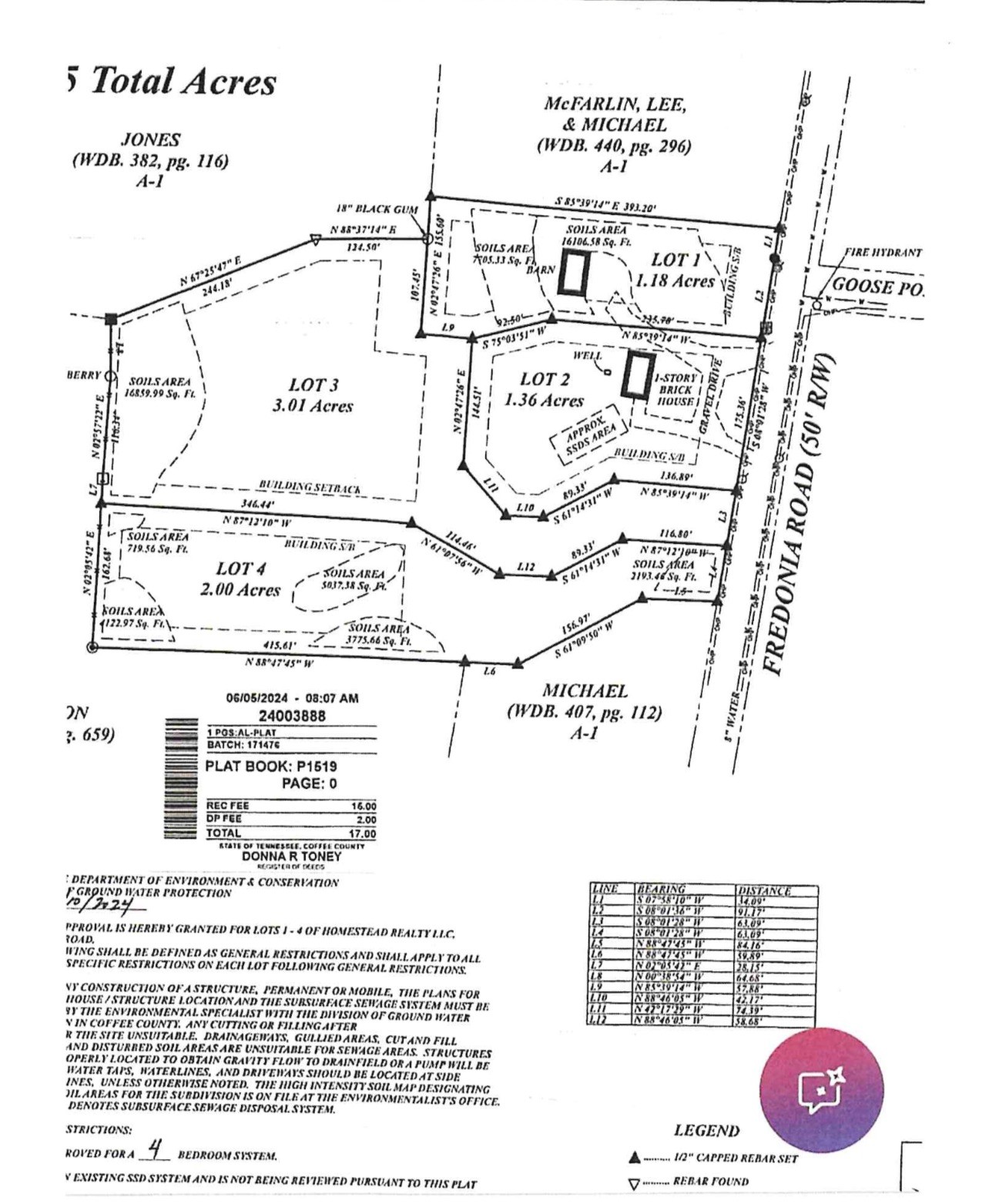 0 Fredonia Road Manchester TN 37355